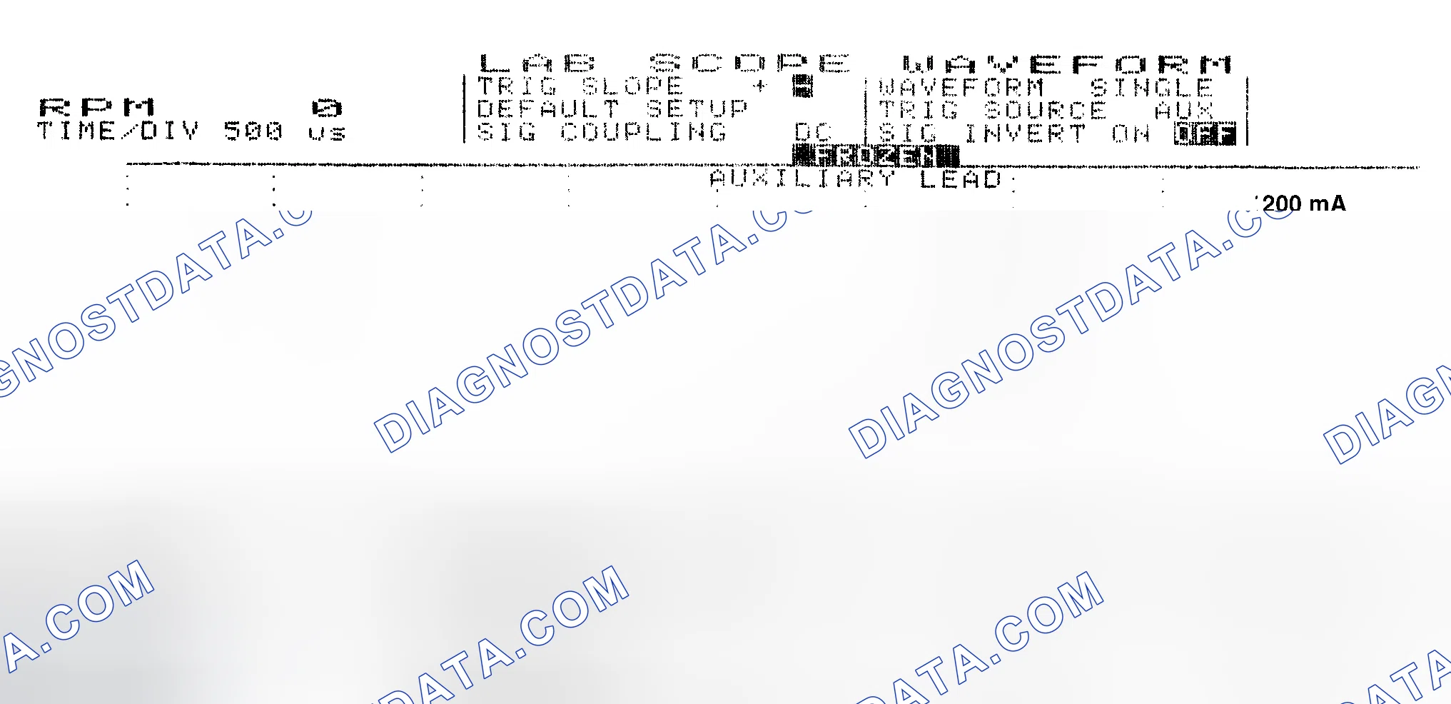 Scheme 17: Single Injector w/Normal Current Flow - Current Pattern
