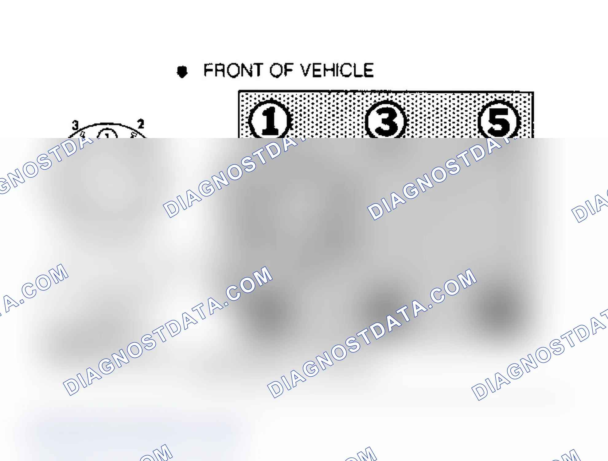 Scheme 2: Firing Order & Distributor Rotation (3.0L)