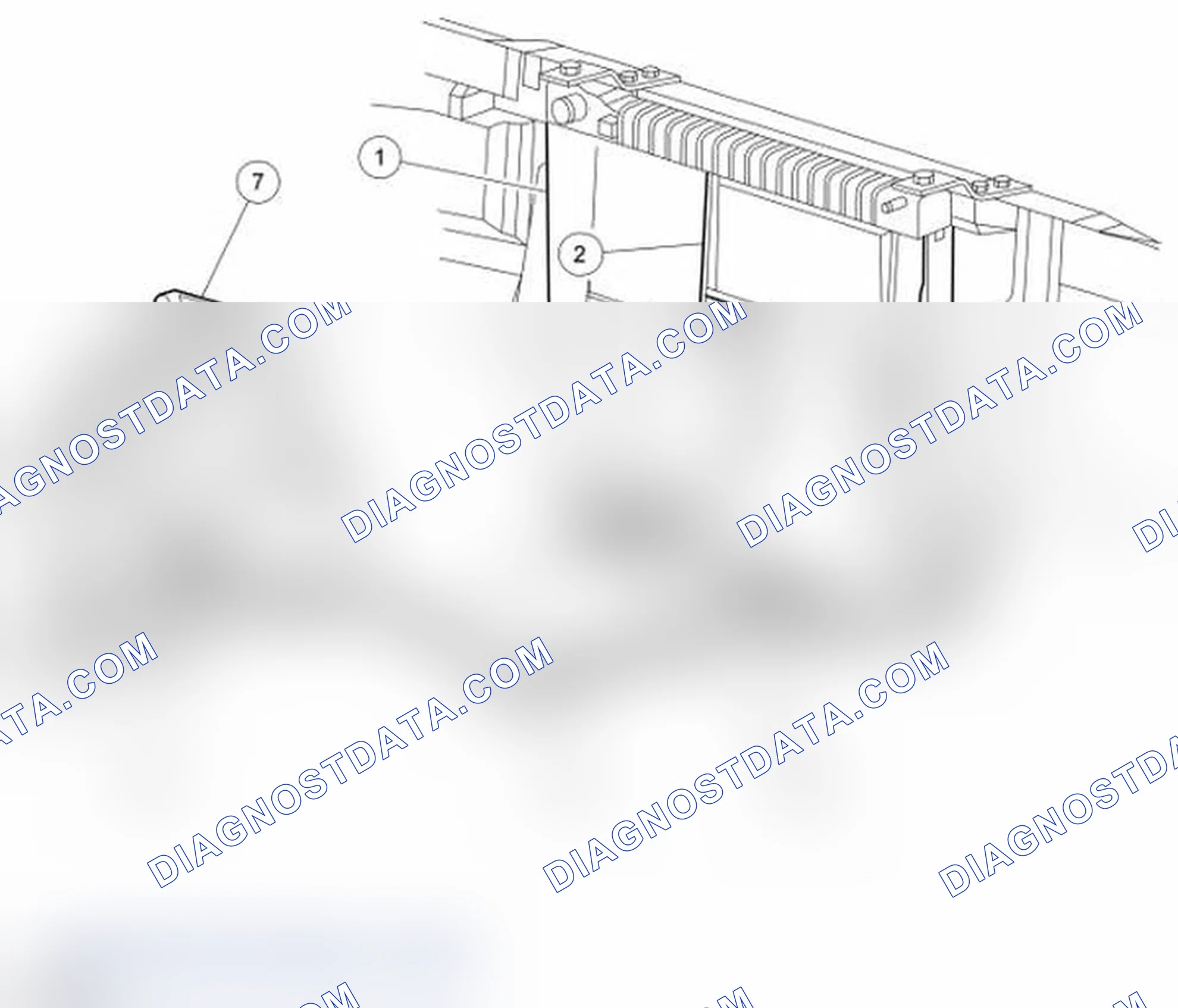 Scheme 312: Transmission Cooling Components - 4R75E Transmission