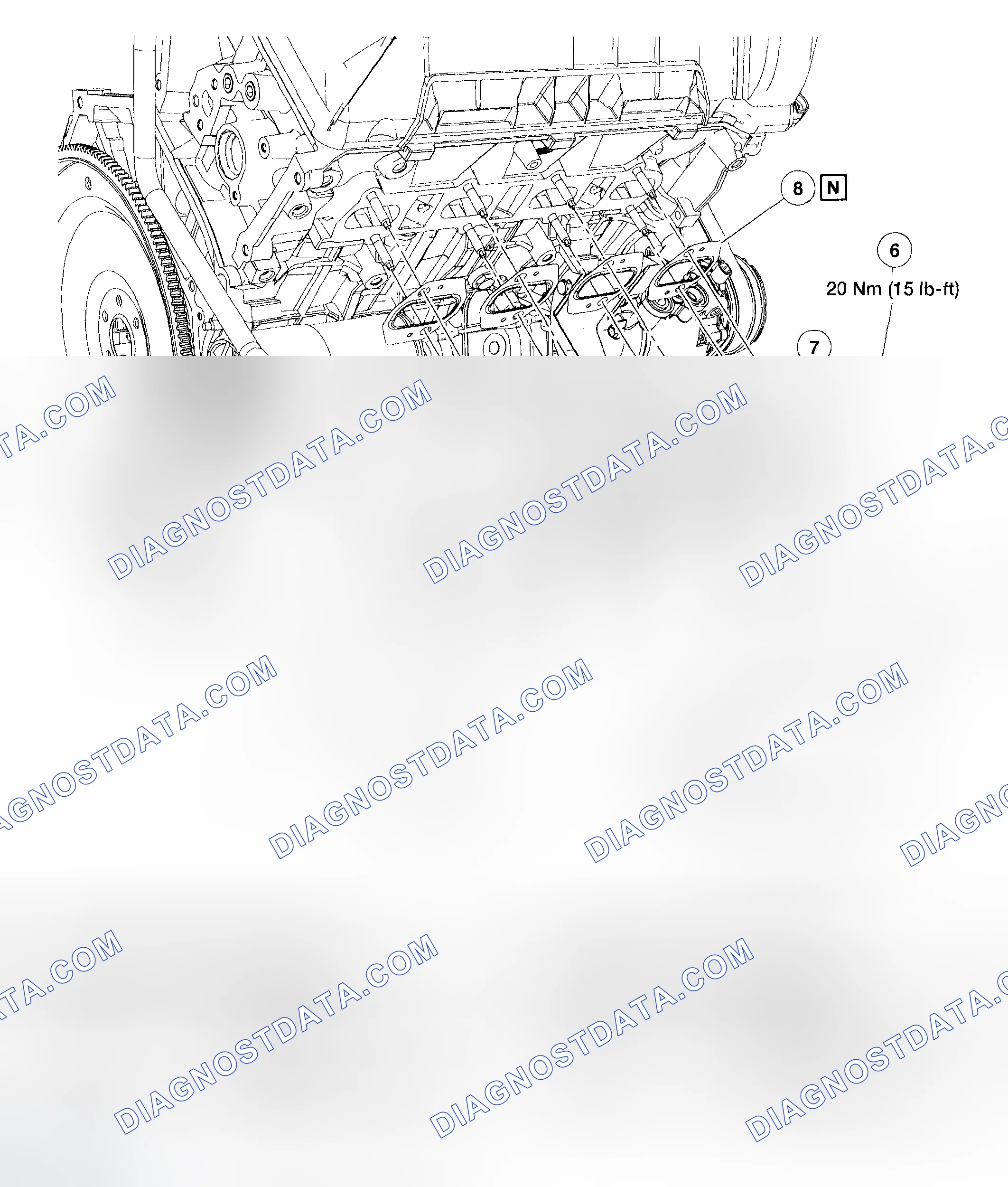 Scheme 104: Exhaust Manifold RH