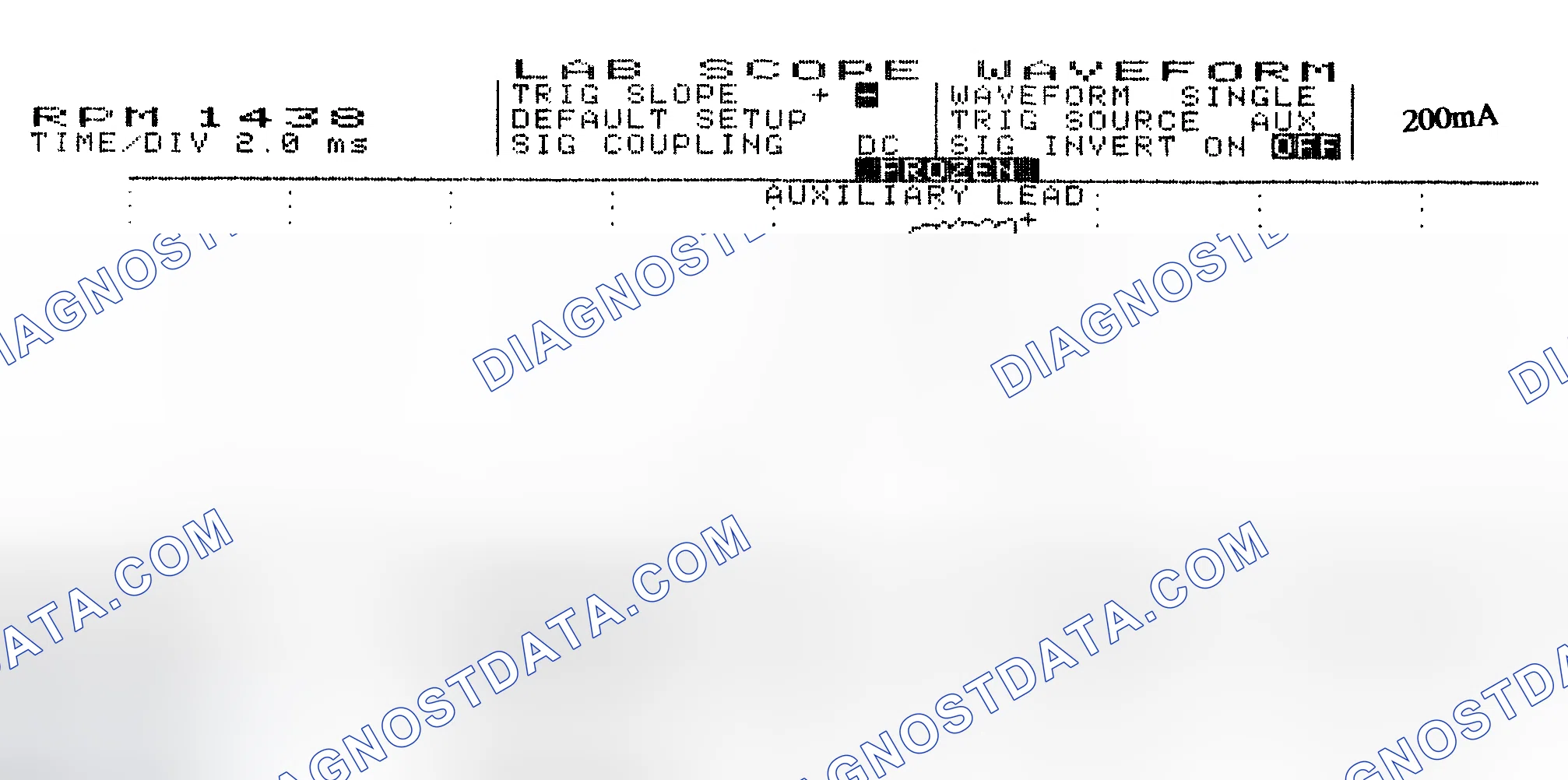 Scheme 15: Single Injector w/Normal Current Flow - Current Pattern