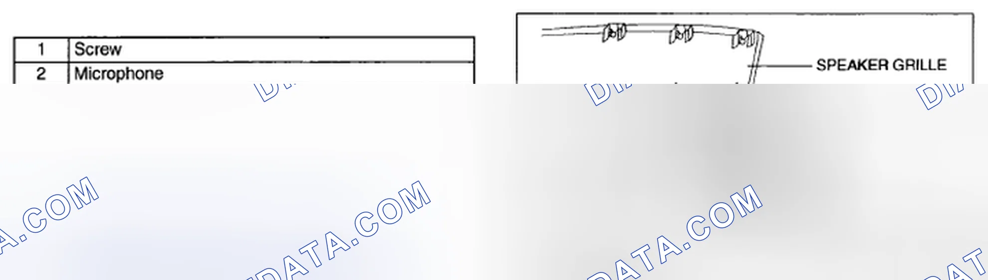 Scheme 32: MICROPHONE REMOVAL/INSTALLATION
