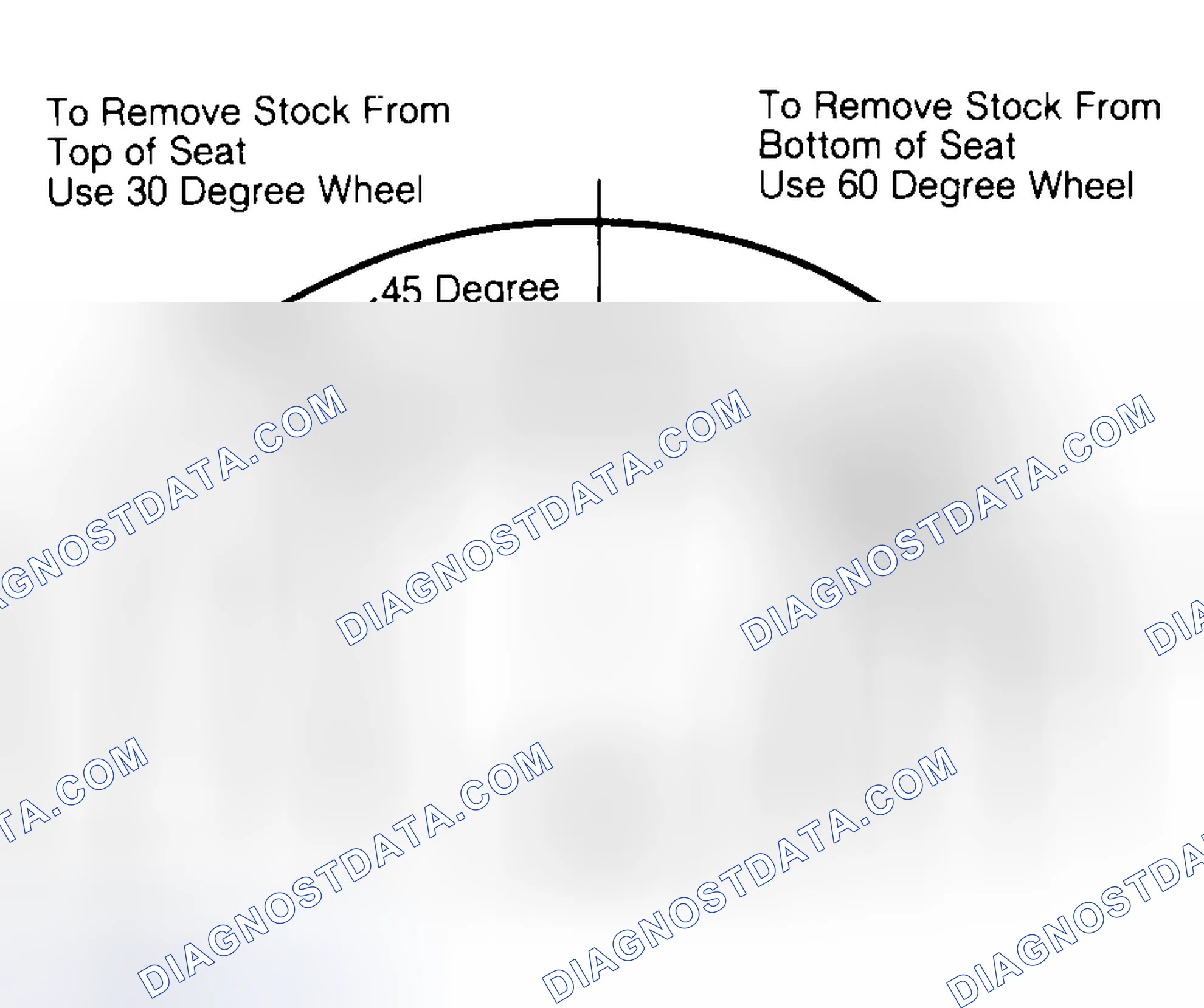 Scheme 19: Adjusting Valve Seat Width