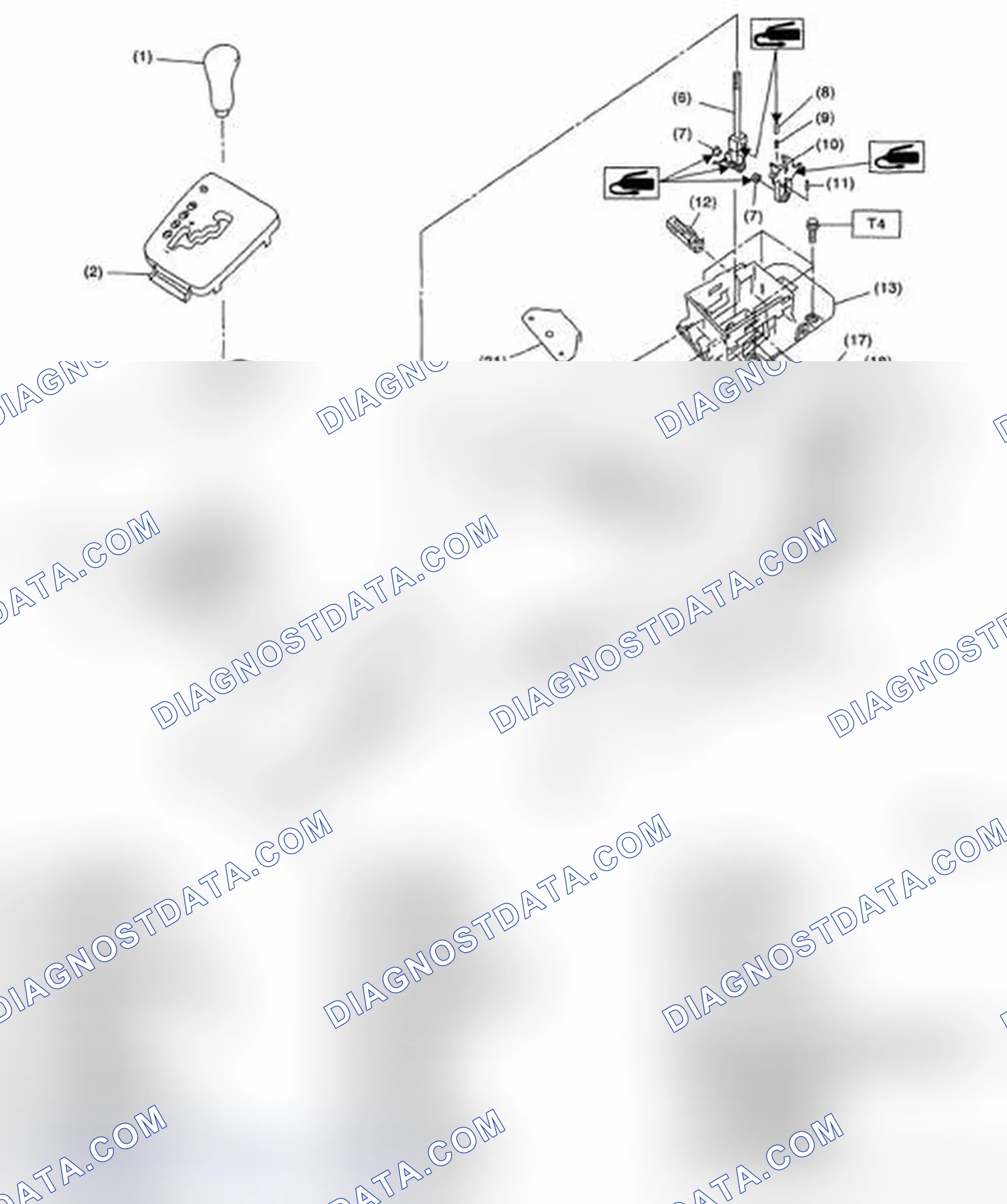 Scheme 418: AT SELECT LEVER