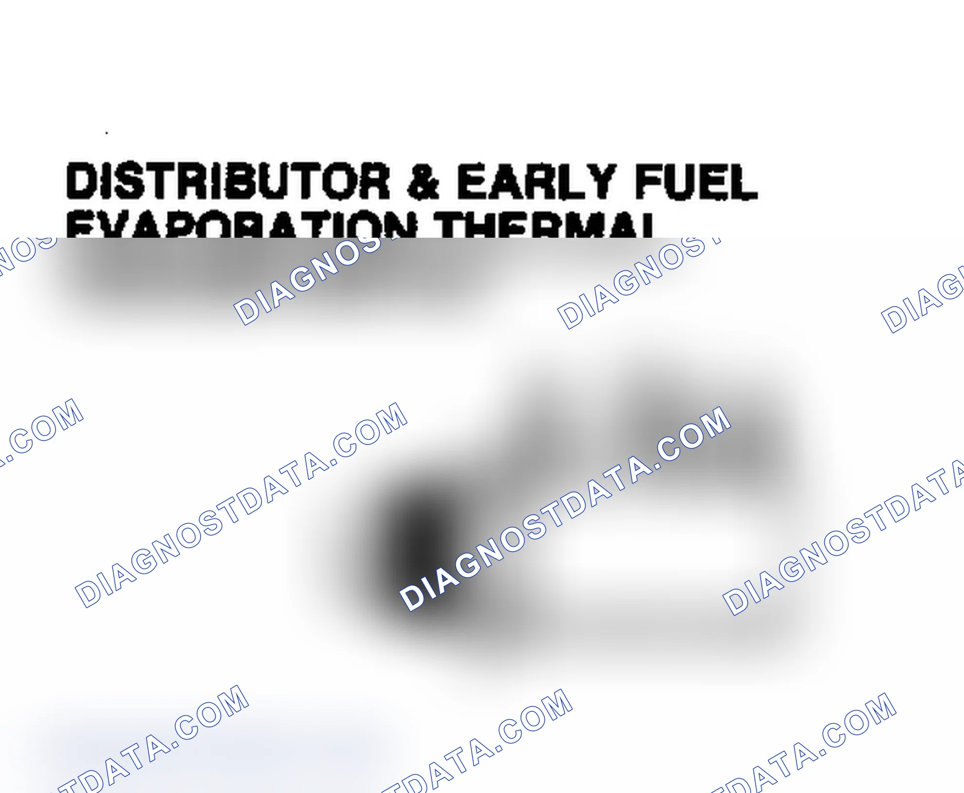 Scheme 3: DISTRIBUTOR & EARLY FUEL EVAPORATION THERMAL VACUUM SWITCH