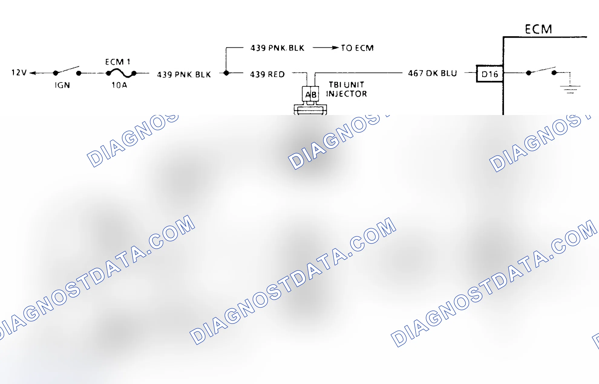 Scheme 145: Code 42 Schematic (2.5L) Electronic Spark Timing