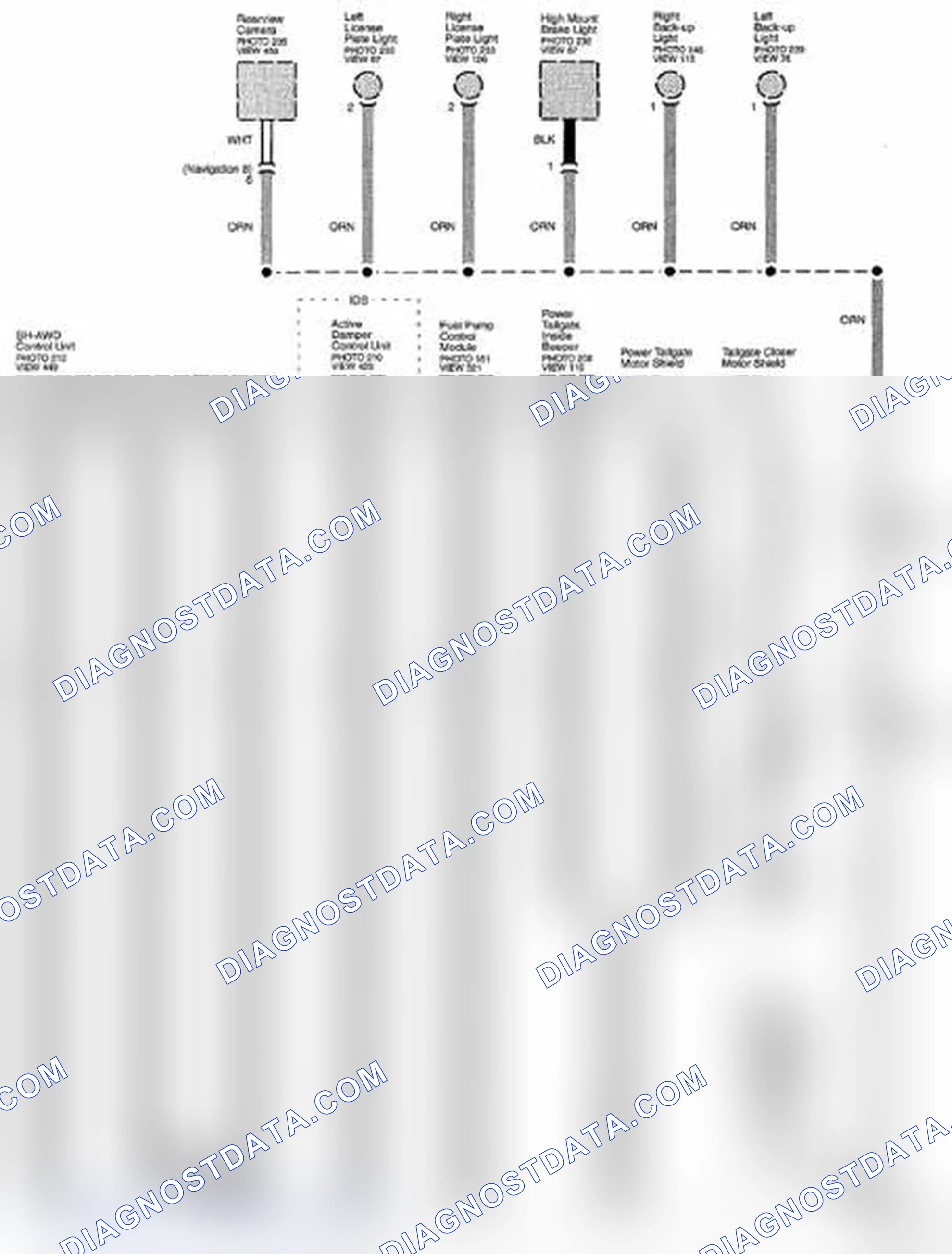 Scheme 85: Ground Distribution Circuit Diagram - G604 (Page 14-12)