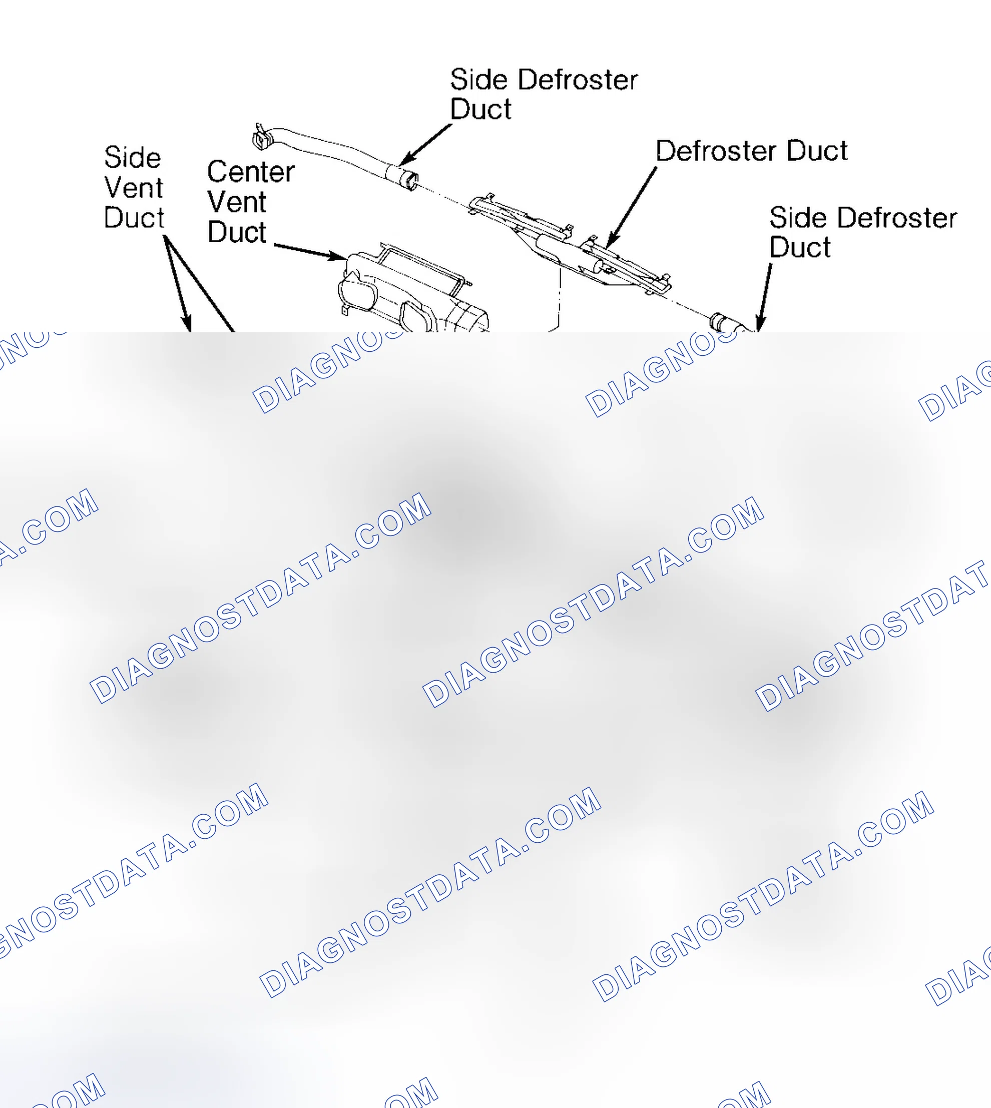 Scheme 42: A/C-HEATER COMPONENTS & DUCTS