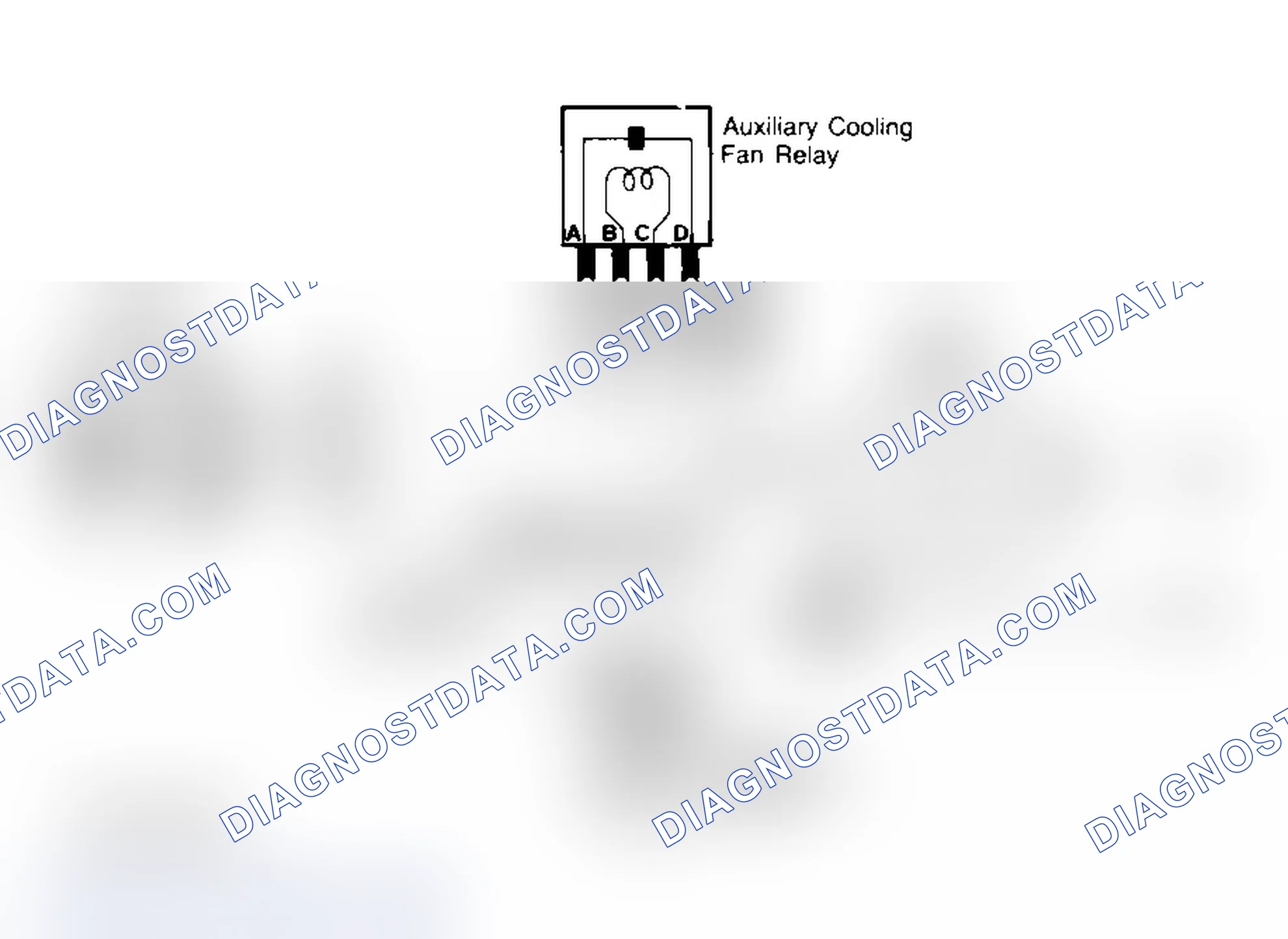 Scheme 243: Auxiliary Cooling Fan Schematic ("C", "G", "K" & "P" Series With A/C) Auxiliary Cooling Fan Circuit Diagnosis