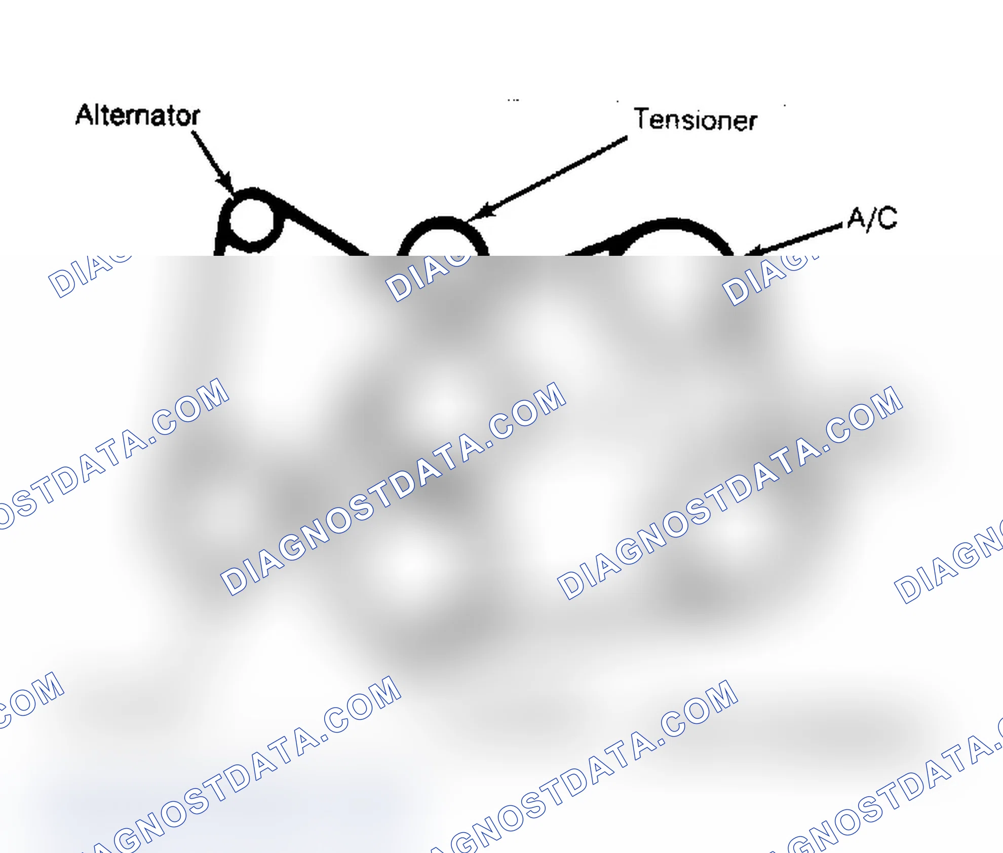 Scheme 8: 5.0L Engine Serpentine Belt Routing