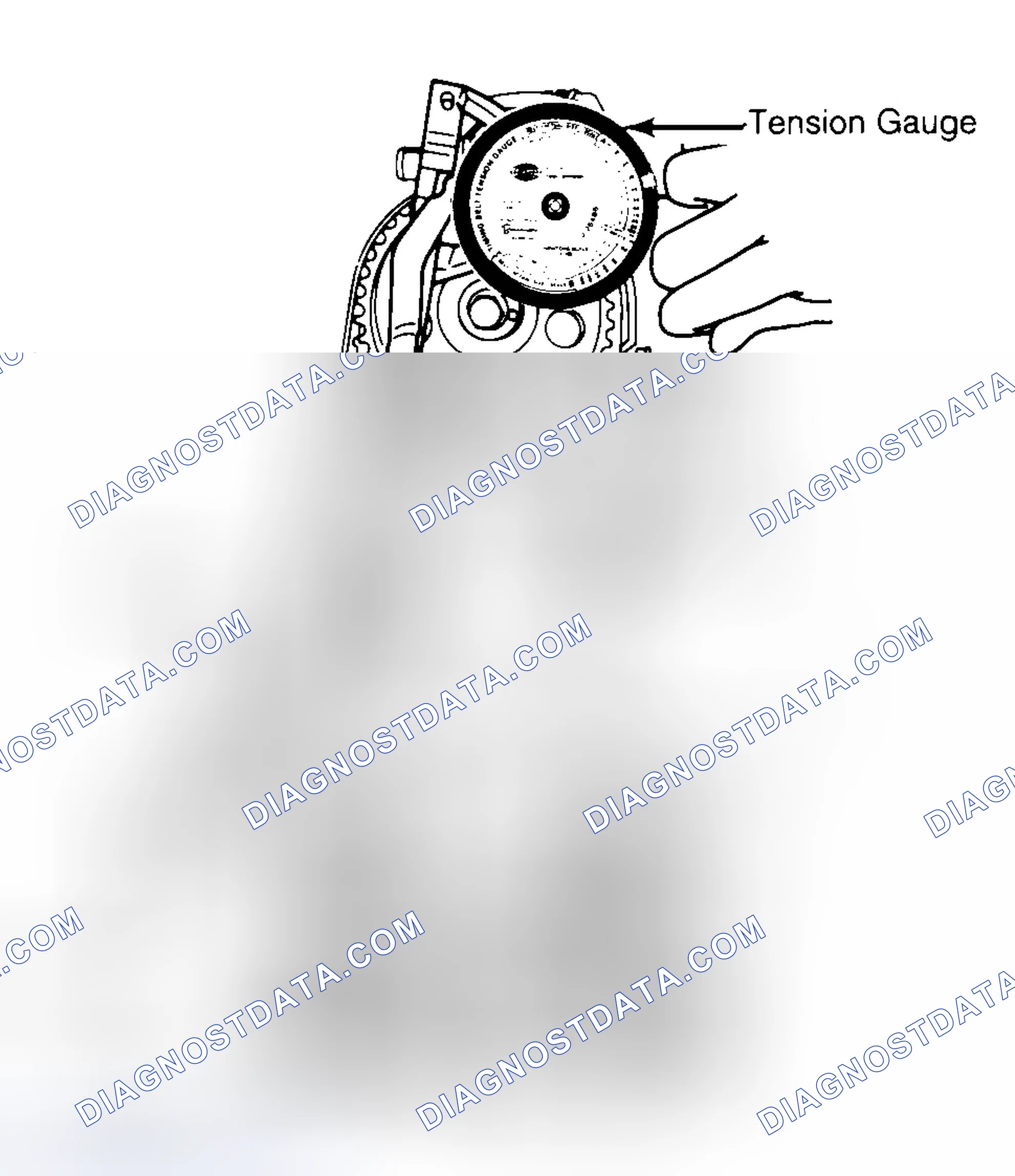 Scheme 3: Adjusting Typical Timing Belt Tension