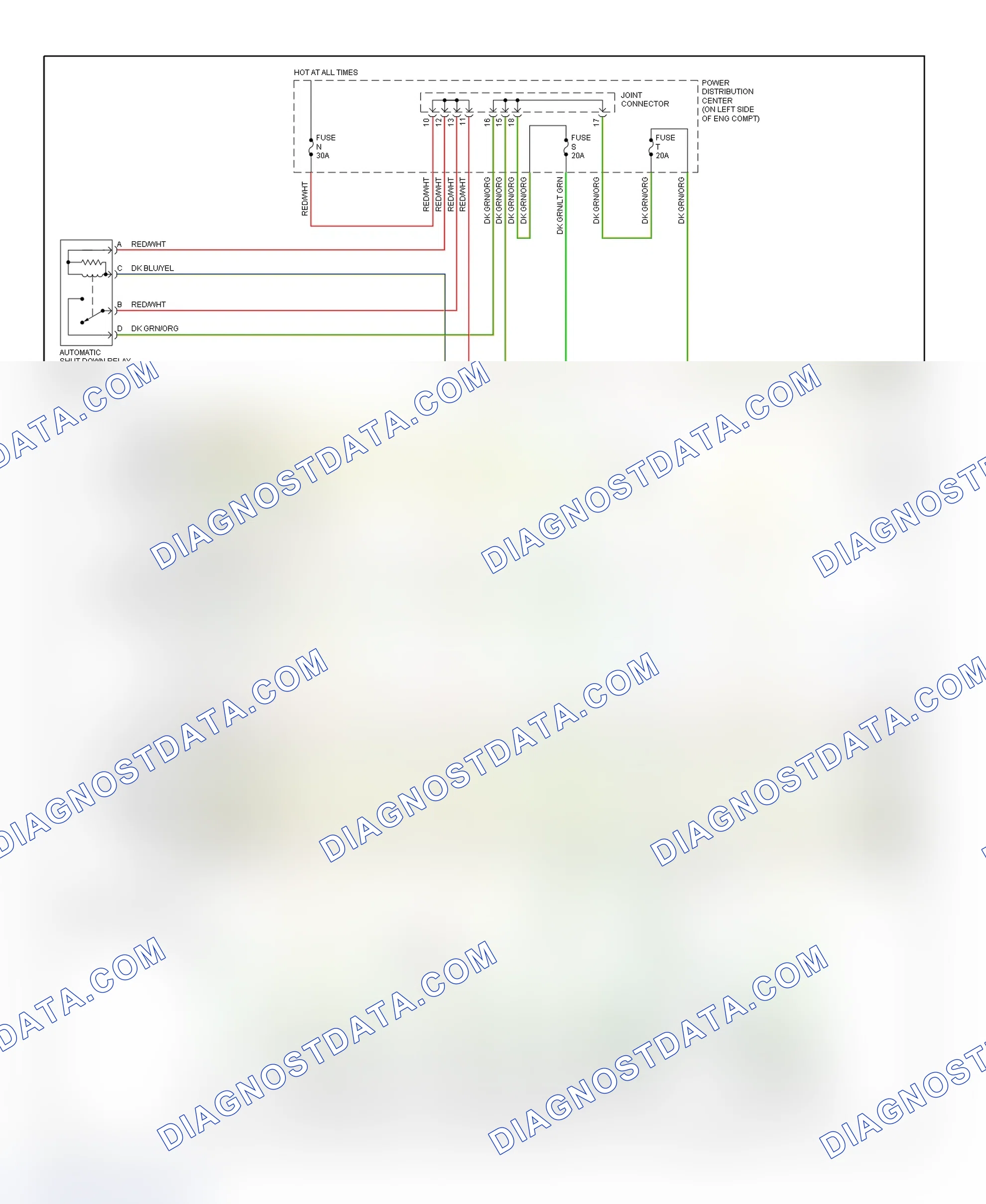 Scheme 22: PCM Wiring Diagram (Concorde & Intrepid - 2.7L - 1 Of 3)