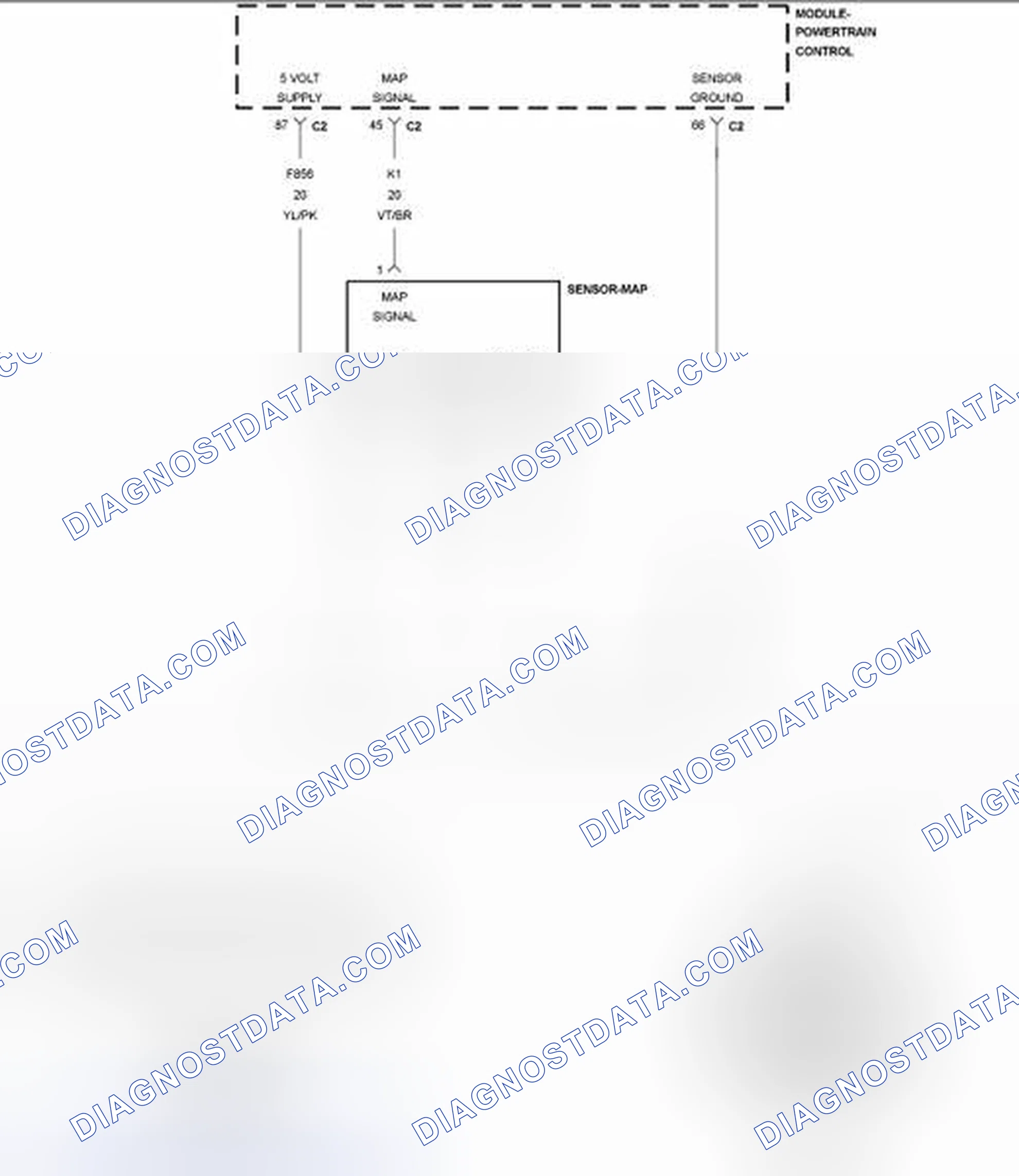 Scheme 8: CHECKING THE MAP SENSOR OPERATION