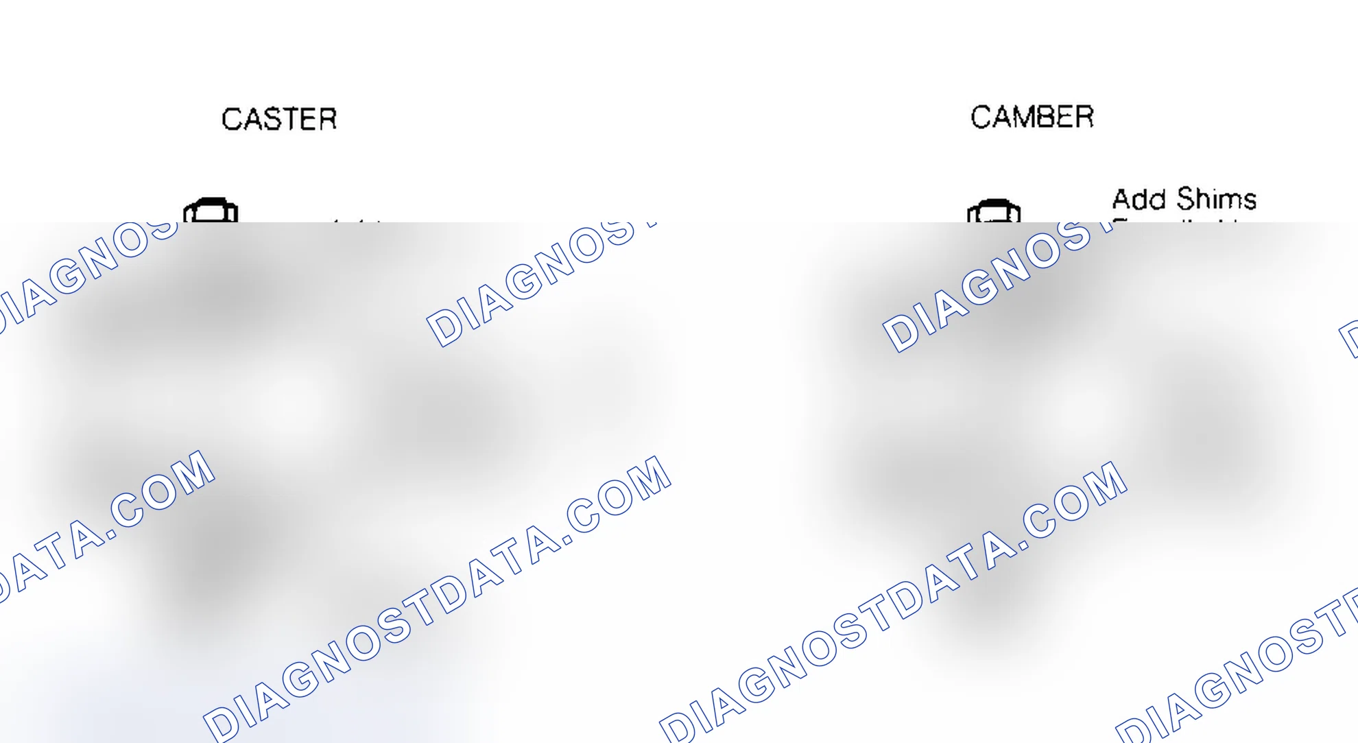 Scheme 1: CAMBER ADJUSTMENT