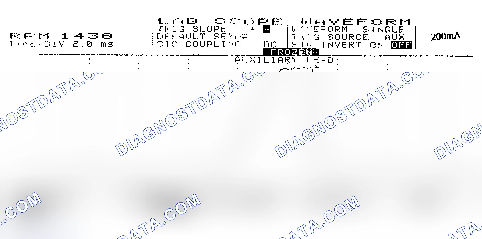 Scheme 15: Single Injector w/Normal Current Flow - Current Pattern