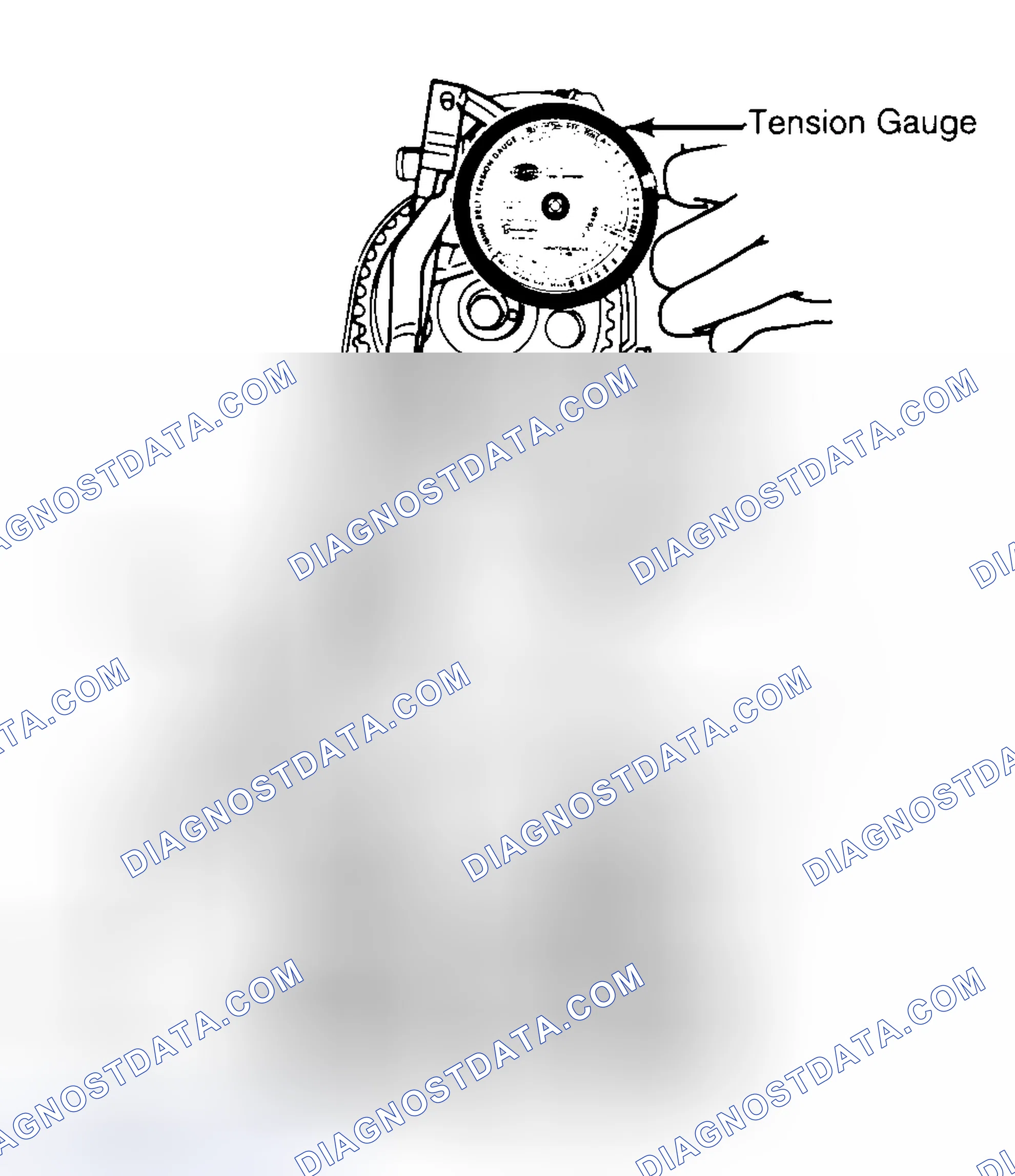 Scheme 3: Adjusting Typical Timing Belt Tension