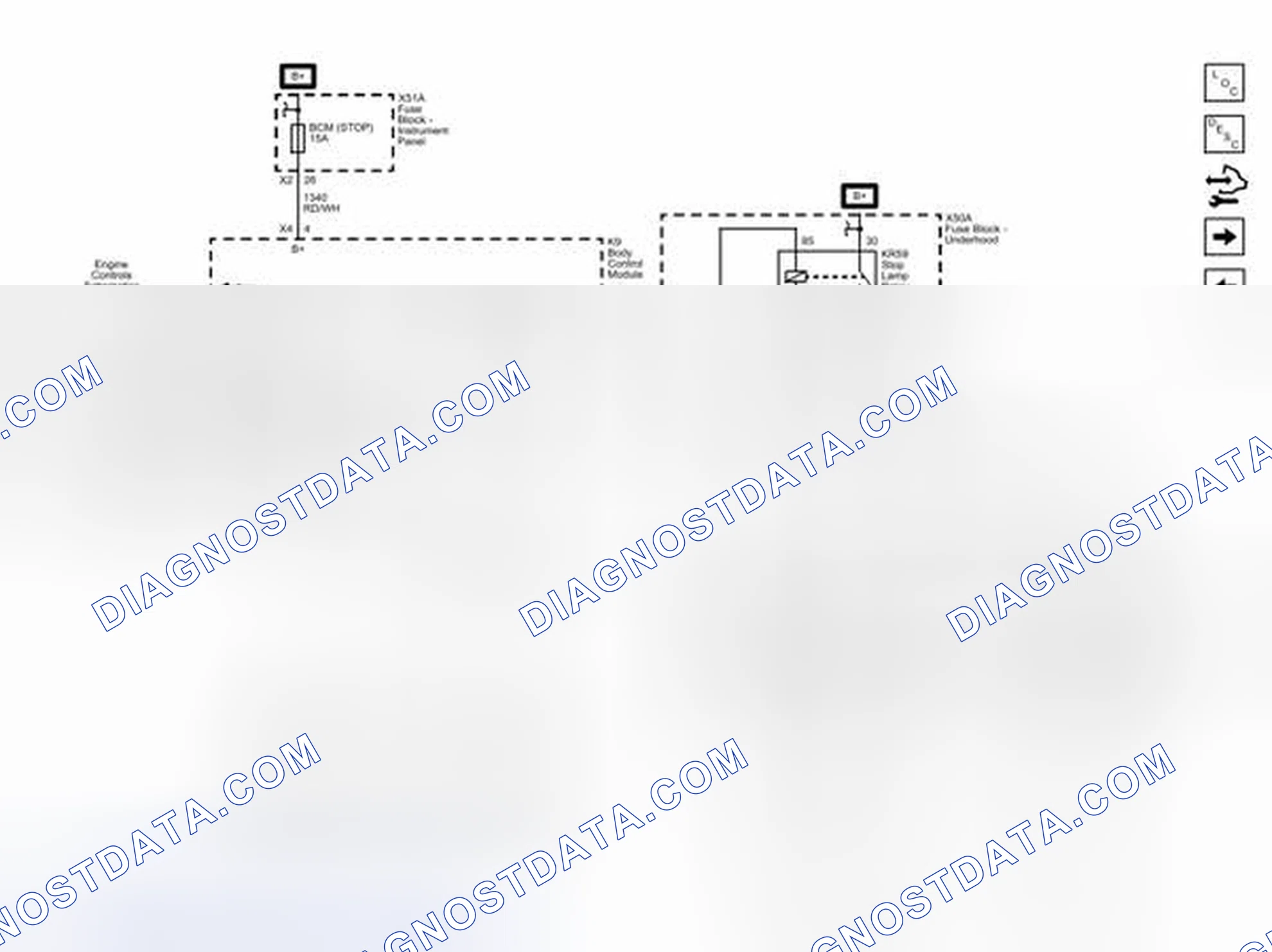 Scheme 7: Stop Lamps Wiring Schematics