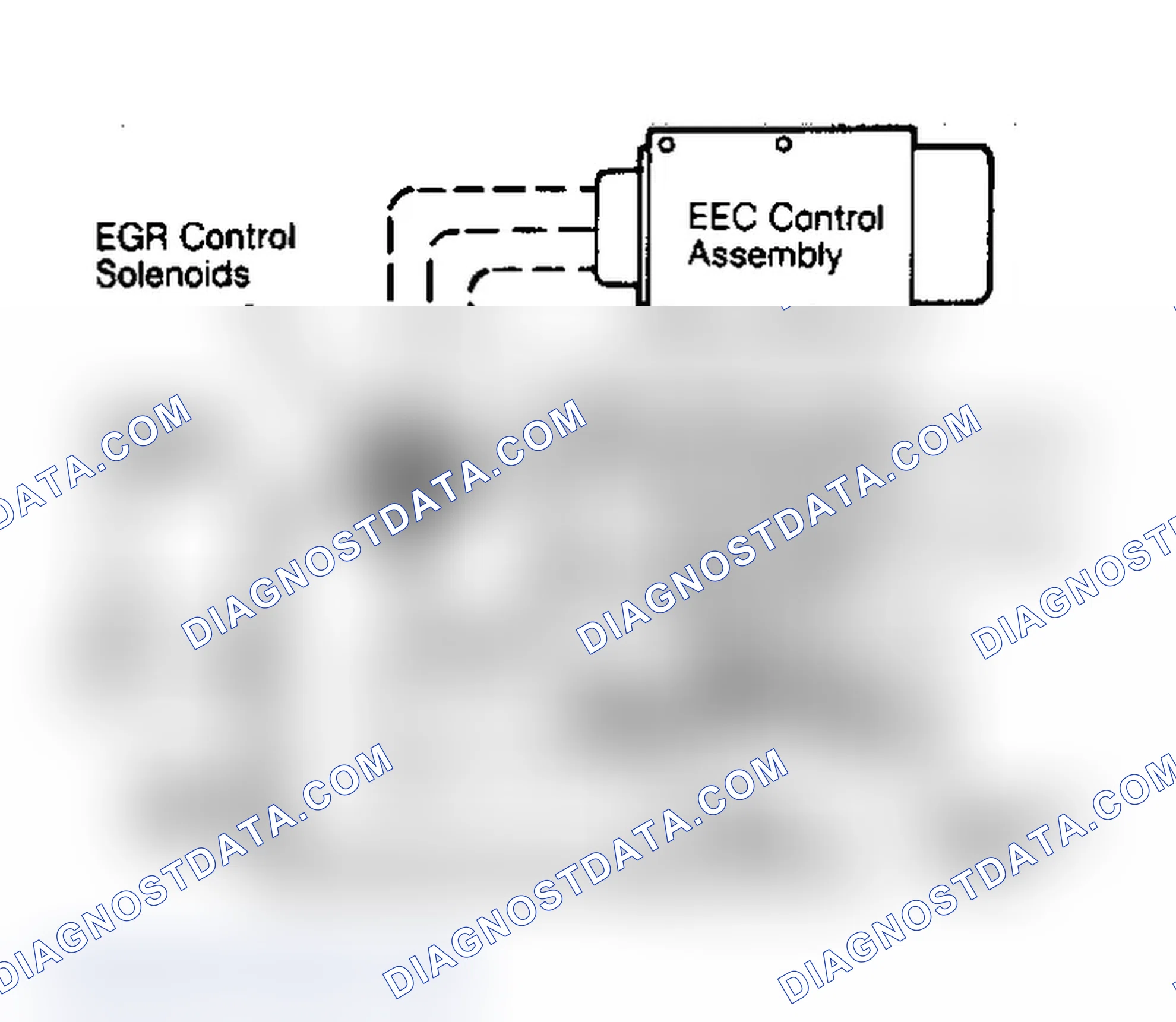 Scheme 33: Electronic EGR Valve System System used with EEC equipped vehicles only.