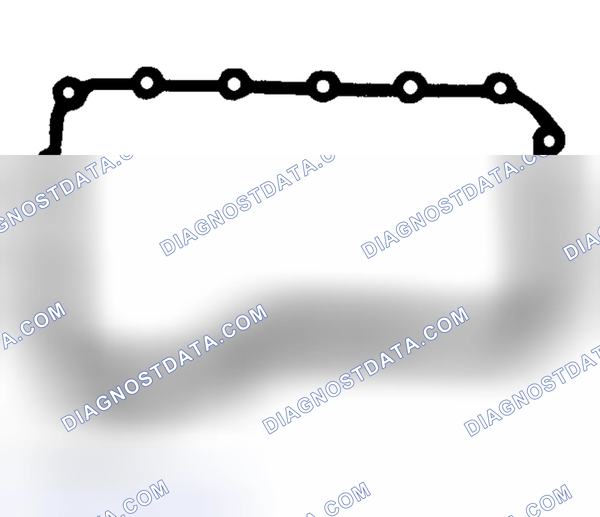 Scheme 32: Identifying Oil Pan Gasket (F4E-III/F4E Type "F")