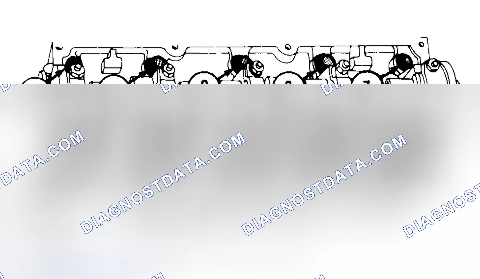 Scheme 7: Typical Cylinder Head Tightening or Loosening Sequence