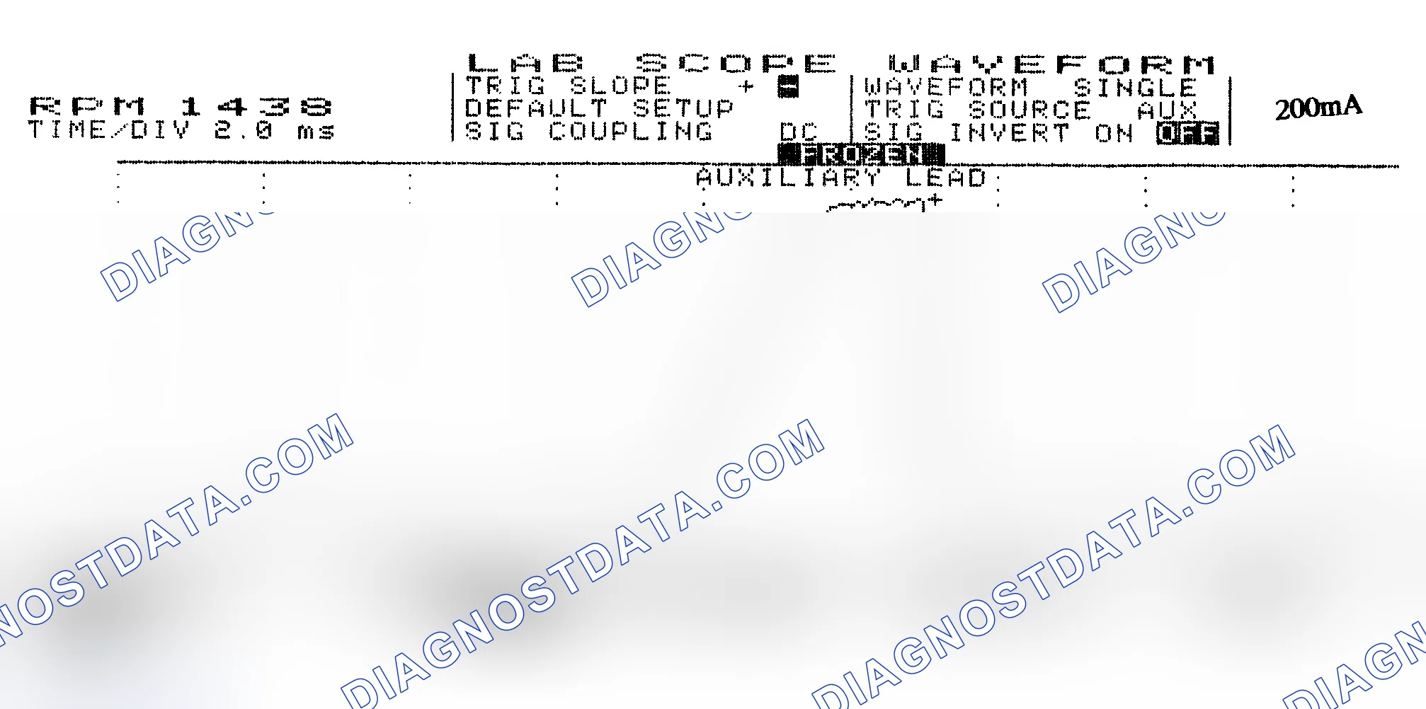 Scheme 15: Single Injector w/Normal Current Flow - Current Pattern