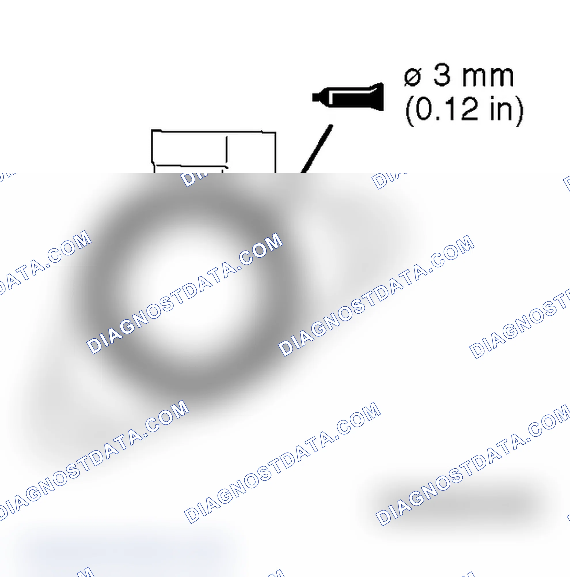 Scheme 381: >>B<< CAMSHAFT POSITION SENSOR SUPPORT INSTALLATION
