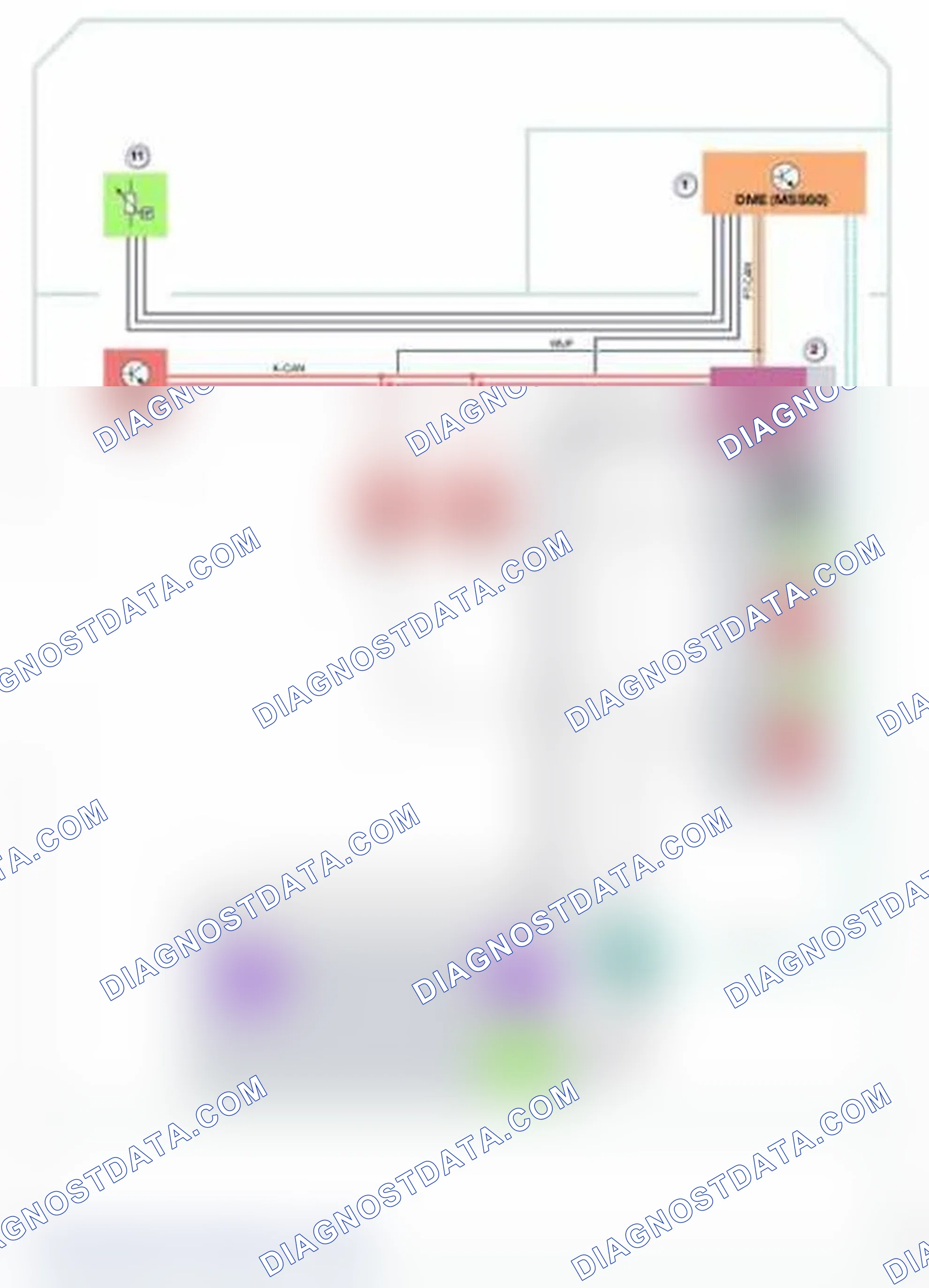 Scheme 6: MSS60 Fuel Supply System Circuit Diagram