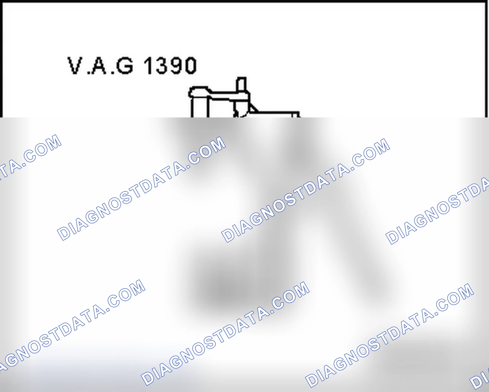Scheme 344: Combination valve for secondary air system, checking for proper operation and leakage