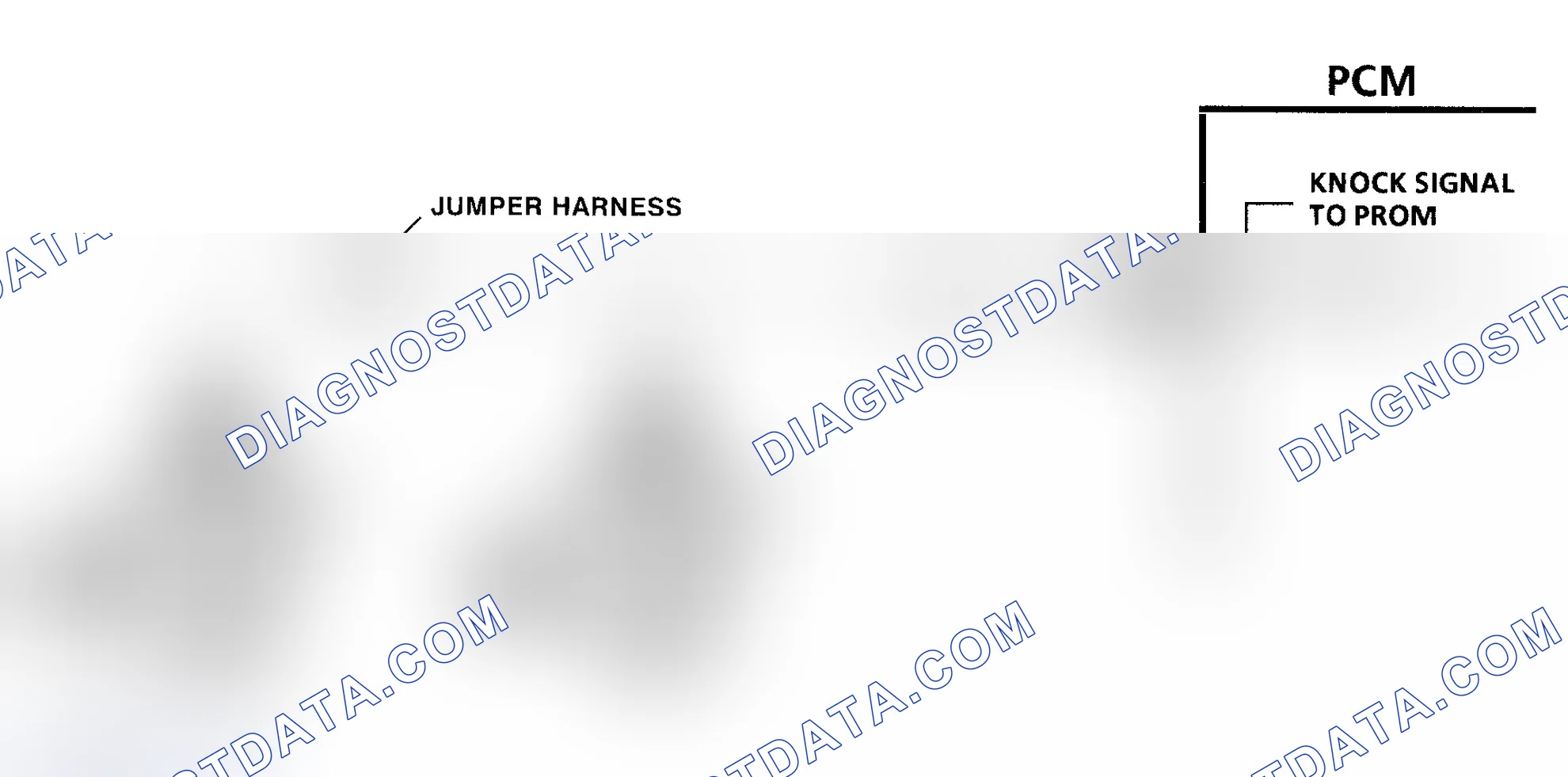 Scheme 31: Code P0325 Schematic (3.8L) Knock Sensor Error (Dual Sensors)