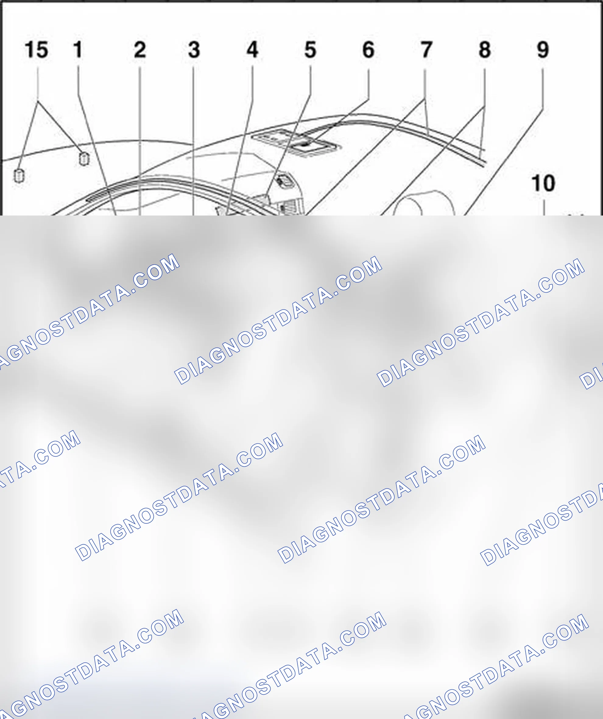 Scheme 59: Component locations, assembly overview