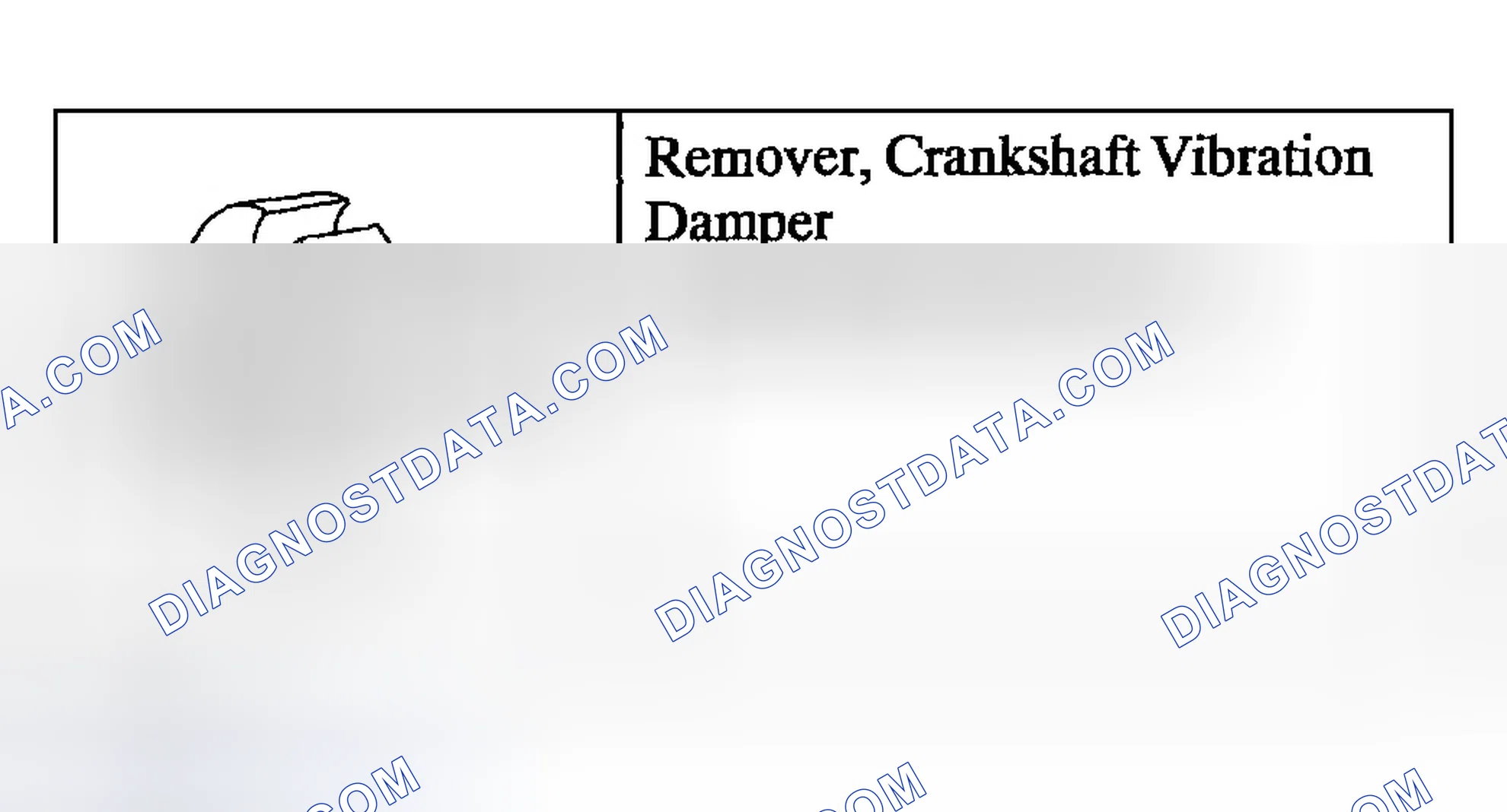 Scheme 83: Special Tool(s)