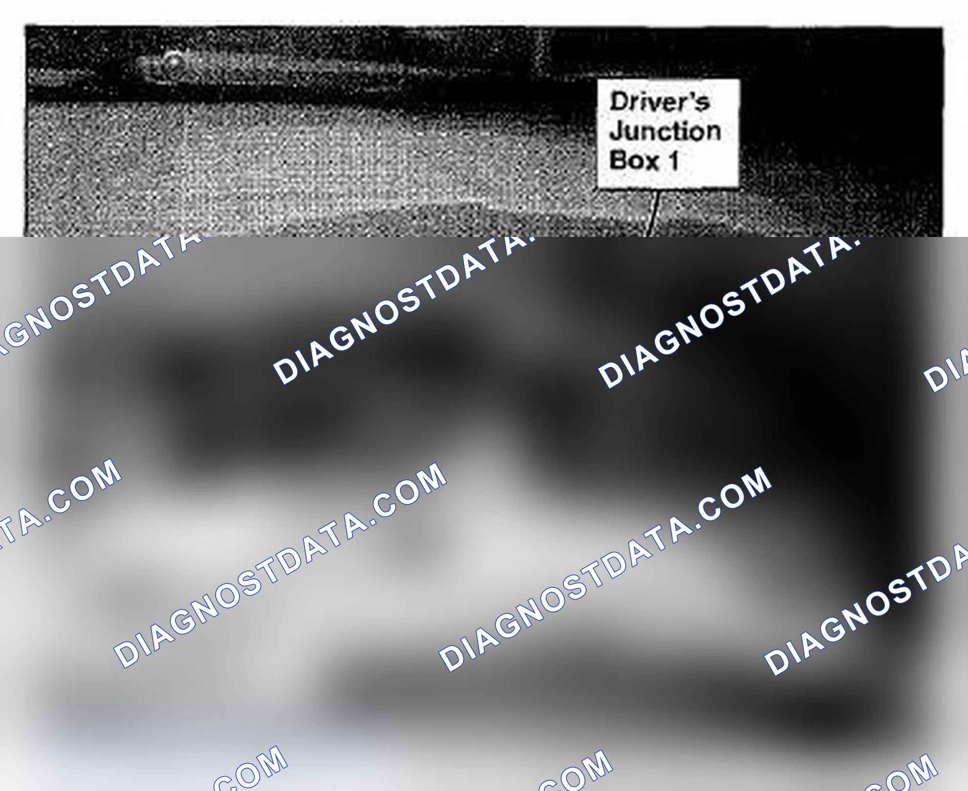 Scheme 1054: Behind Left Side Of Dash Component Location (Photo 45)
