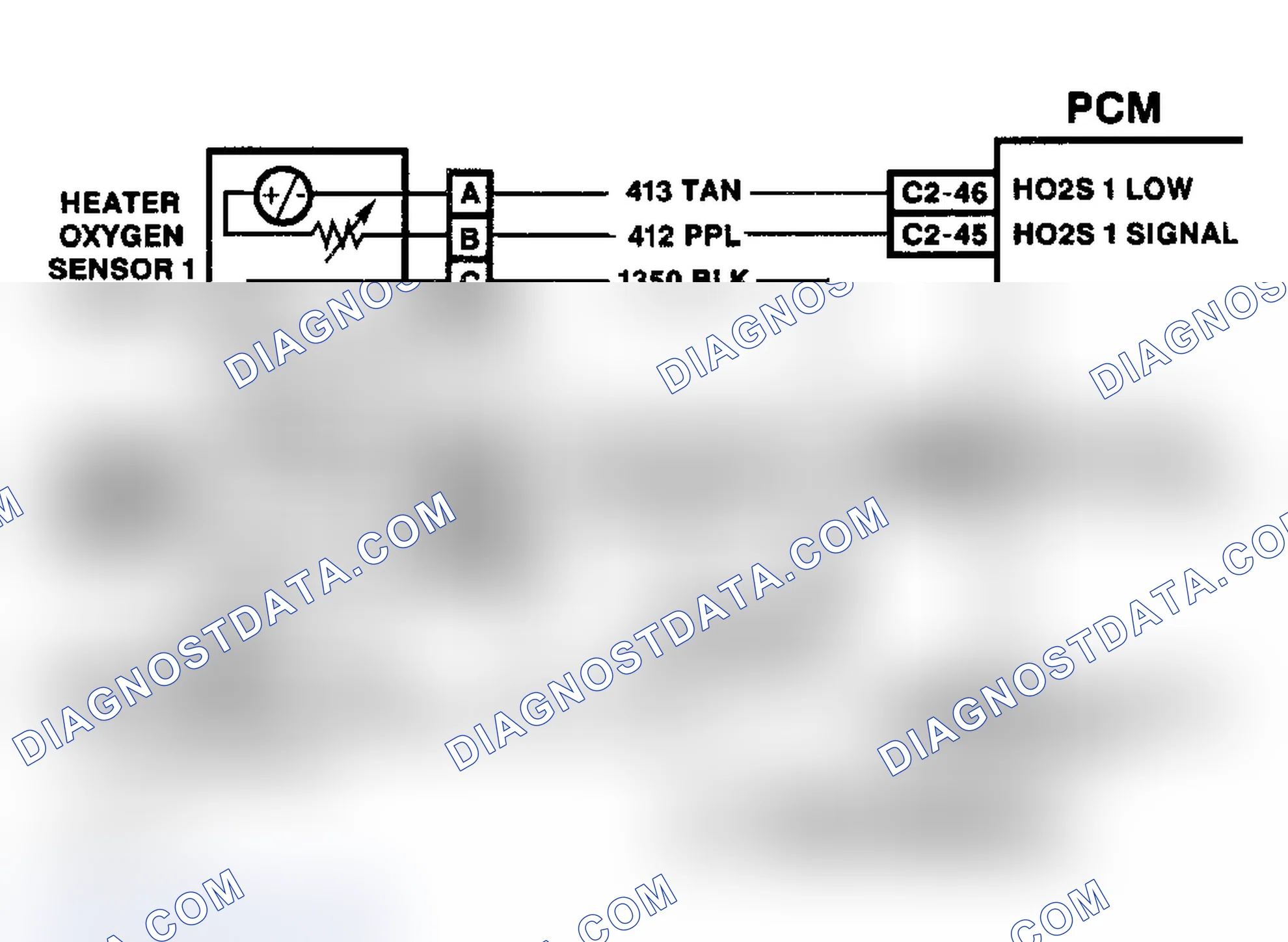 Scheme 7: DTC P0131 Schematic