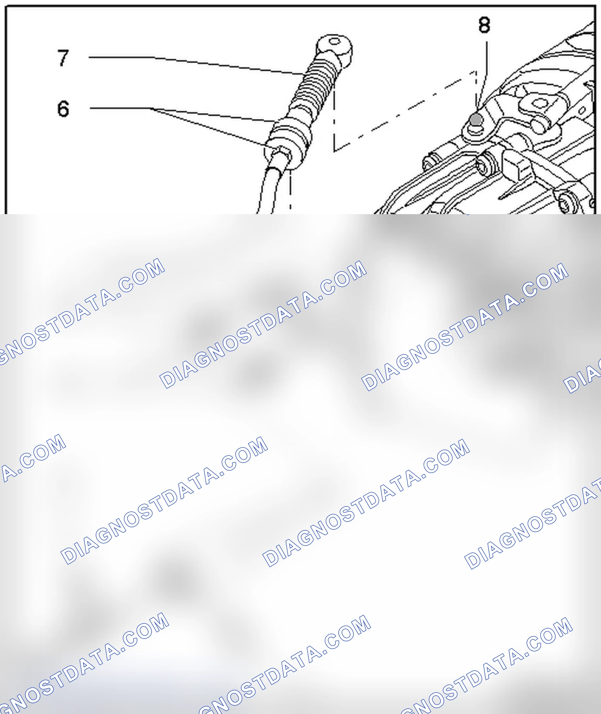 Scheme 31: SELECTOR LEVER CABLE OVERVIEW