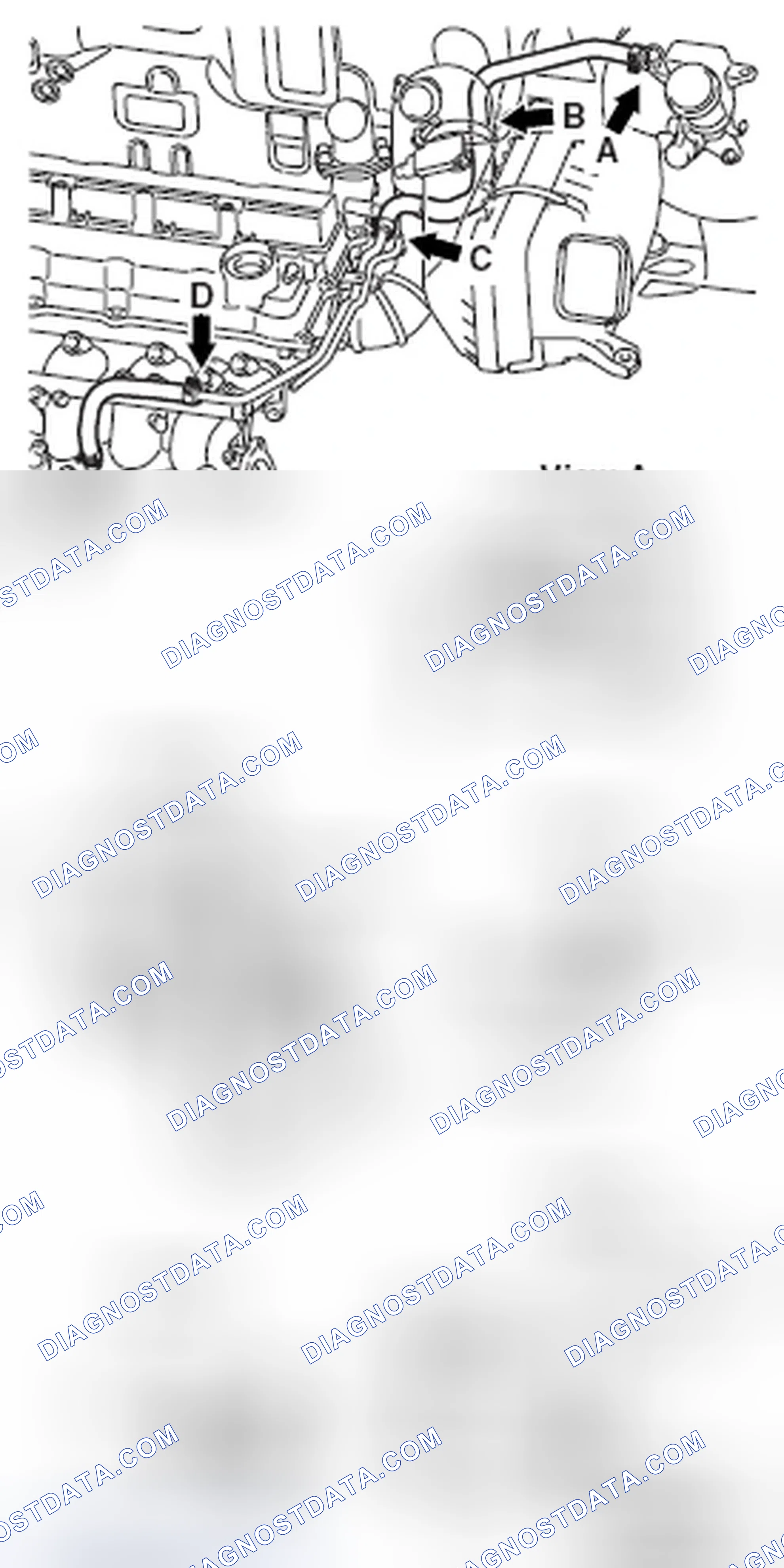 Scheme 23: >> A << VACUUM HOSE INSTALLATION