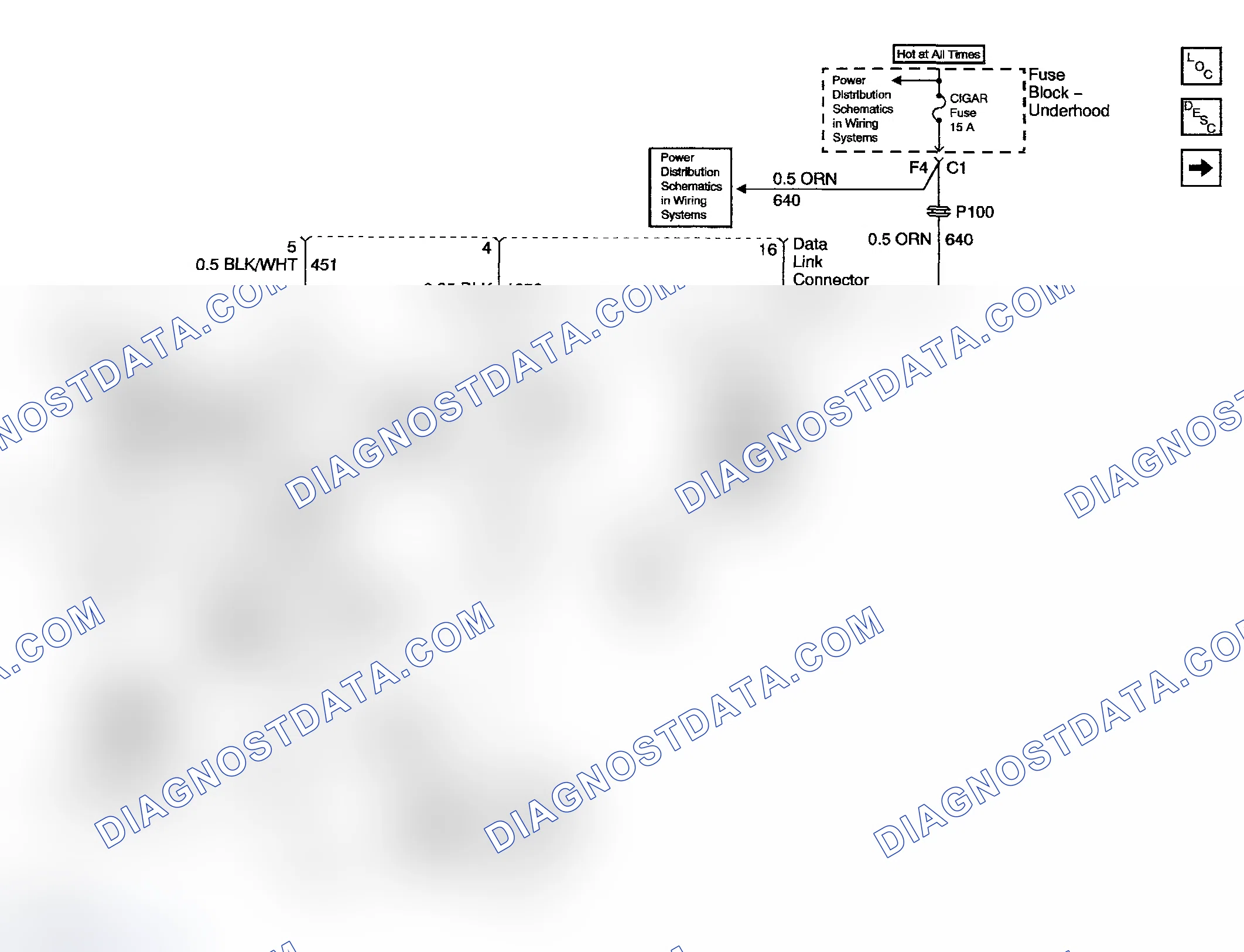Scheme 2: Data Link Connector (DLC) Schematics