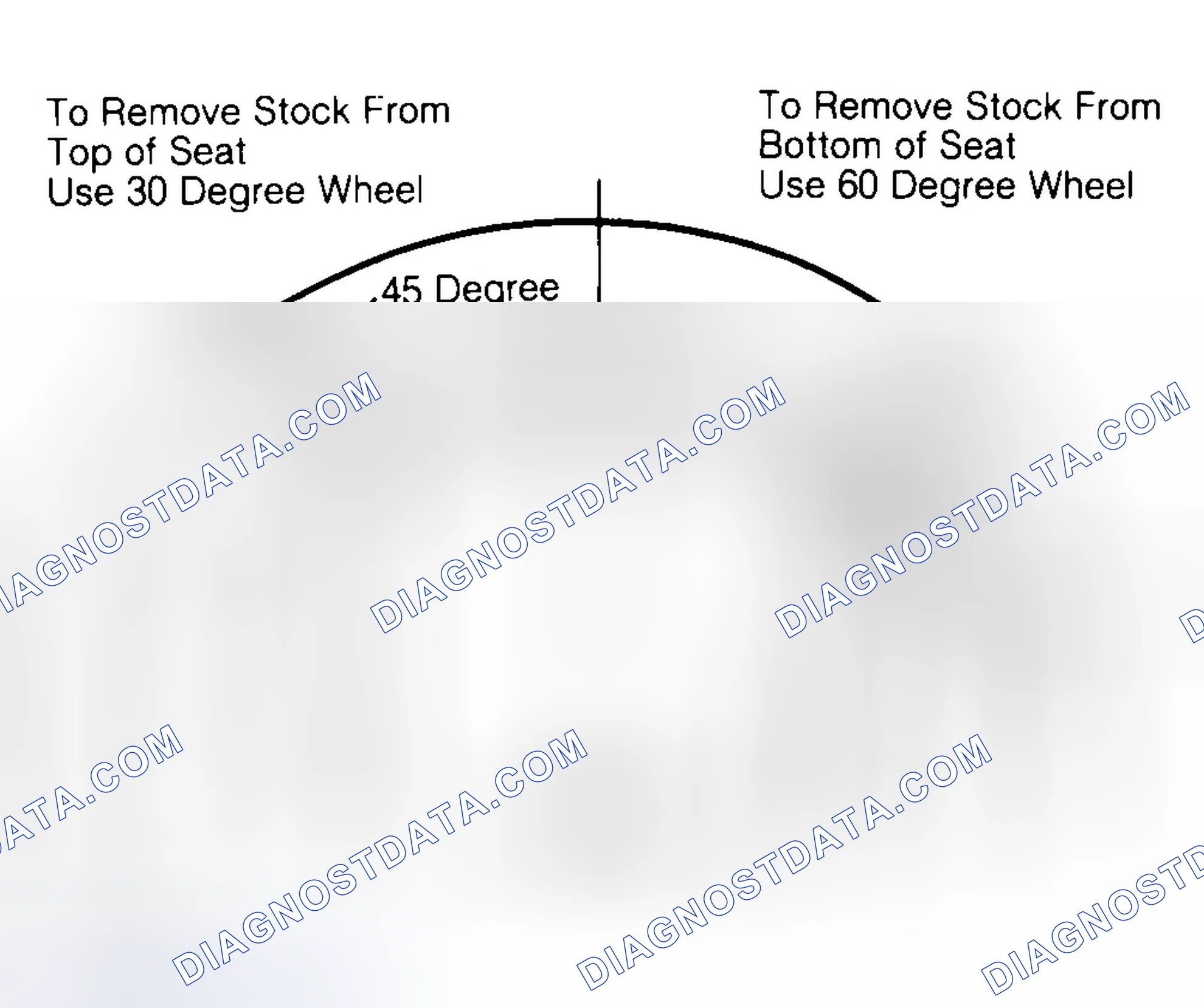 Scheme 19: Adjusting Valve Seat Width