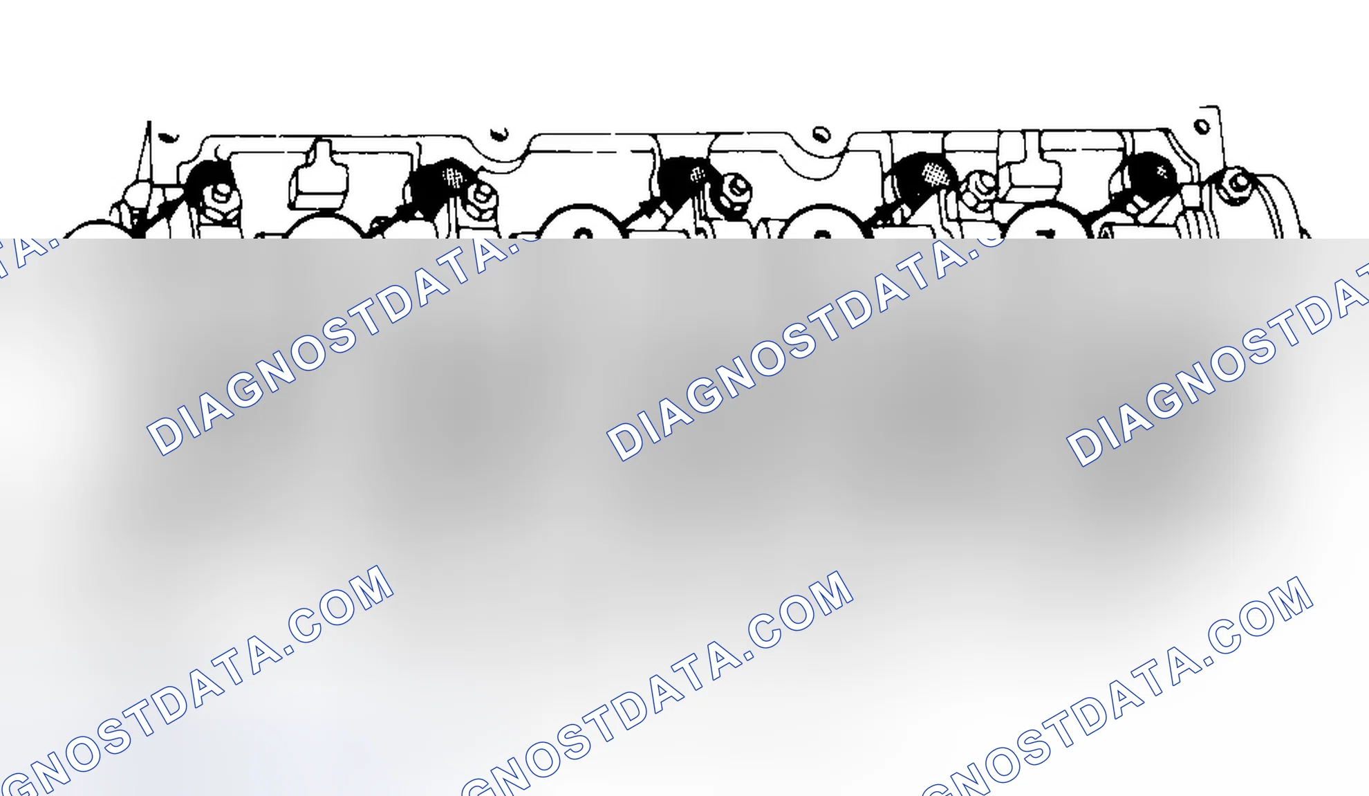 Scheme 7: Typical Cylinder Head Tightening or Loosening Sequence