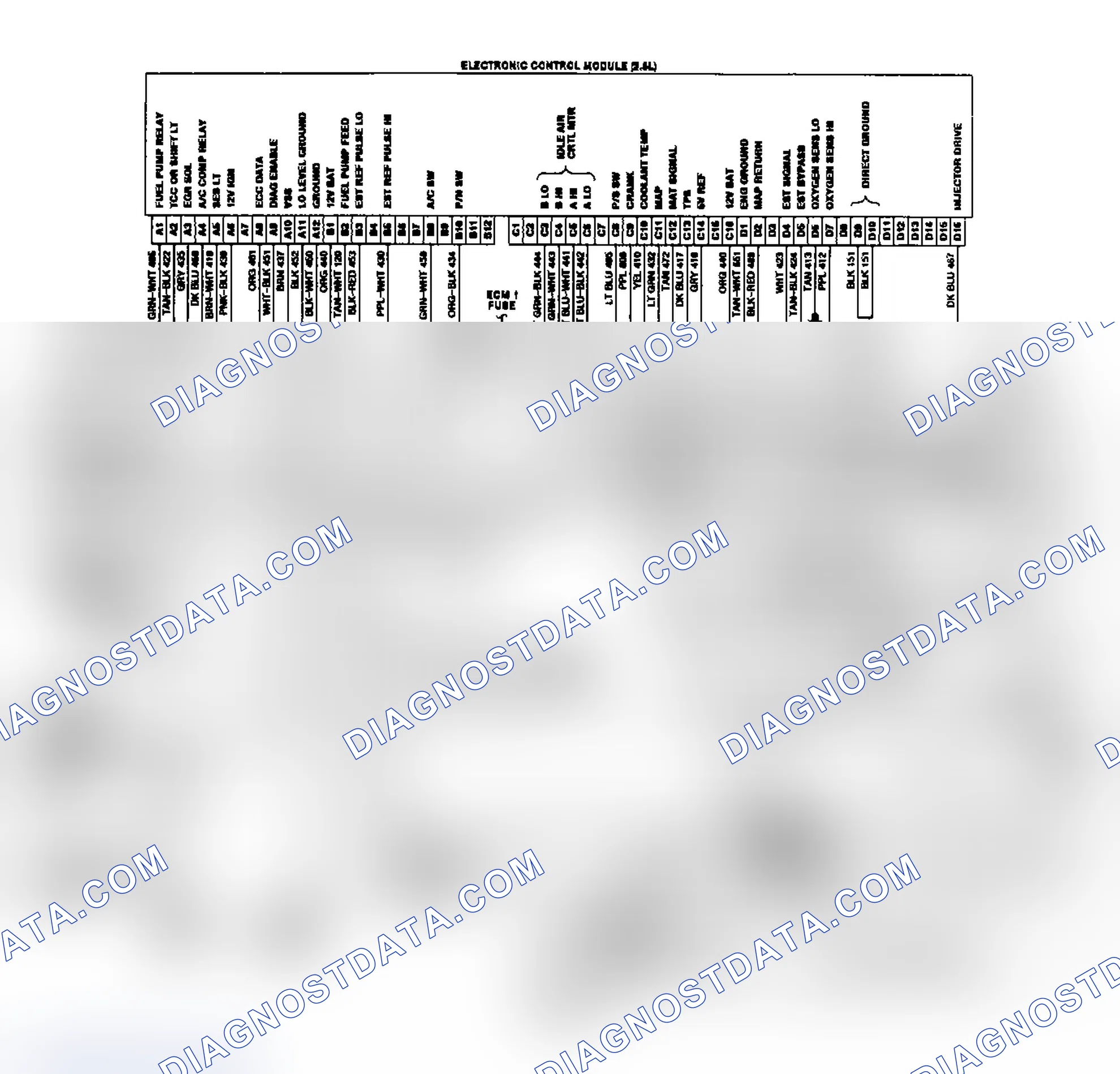 Scheme 10: "S" & "T" Series 2.5L Wiring Diagram
