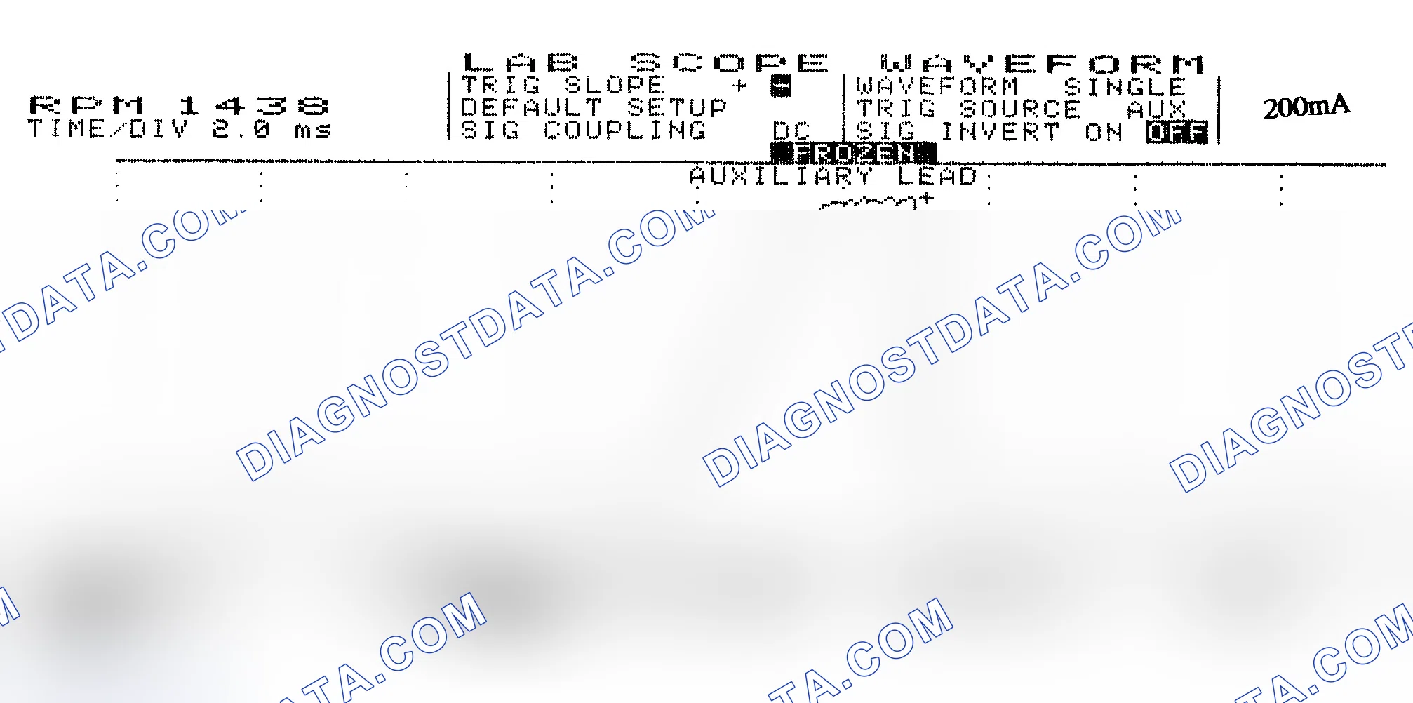 Scheme 15: Single Injector w/Normal Current Flow - Current Pattern