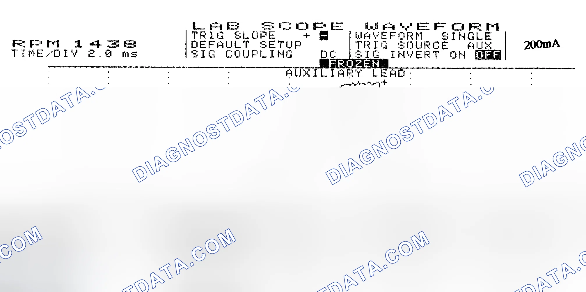 Scheme 15: Single Injector w/Normal Current Flow - Current Pattern