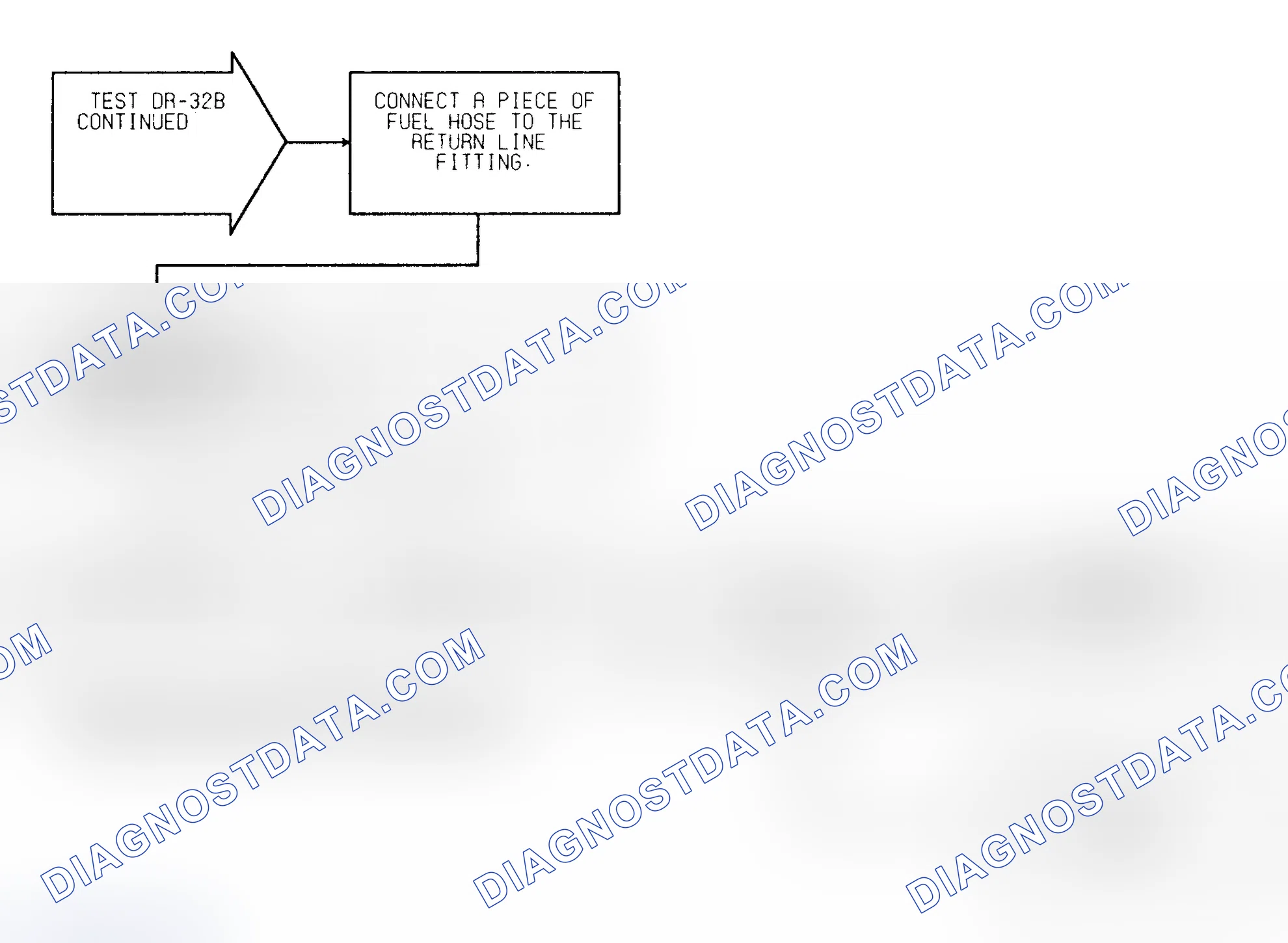 Scheme 319: Test DR-32B (2 of 2) Fuel Pressure Check