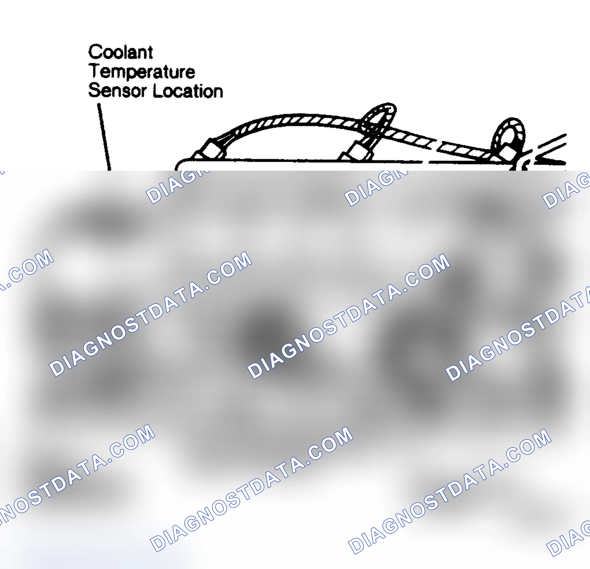 Scheme 15: 5.0L Engine Temperature Sensor Locations