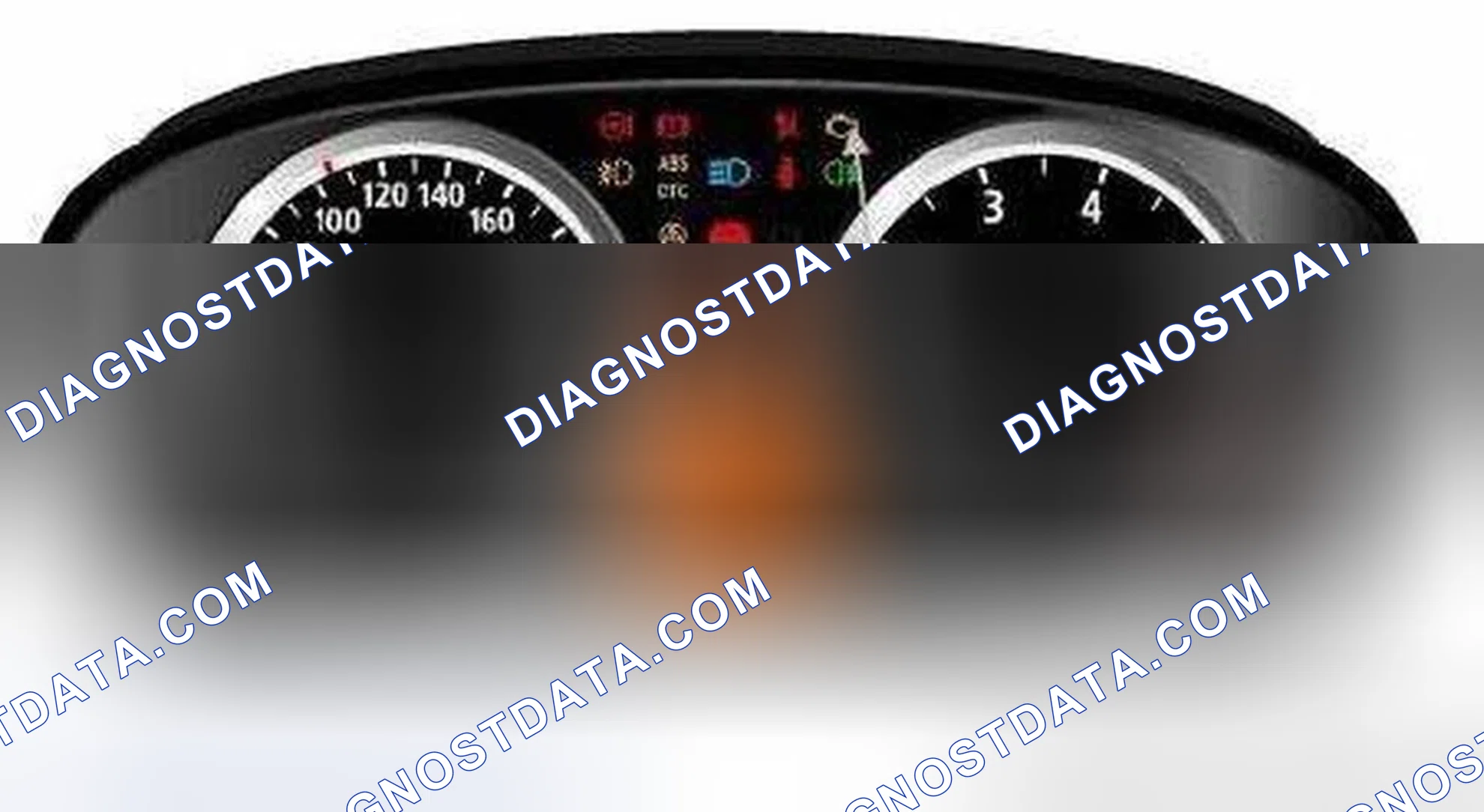 Scheme 34: Drawing and Location of the Malfunction Indicator Light for following models