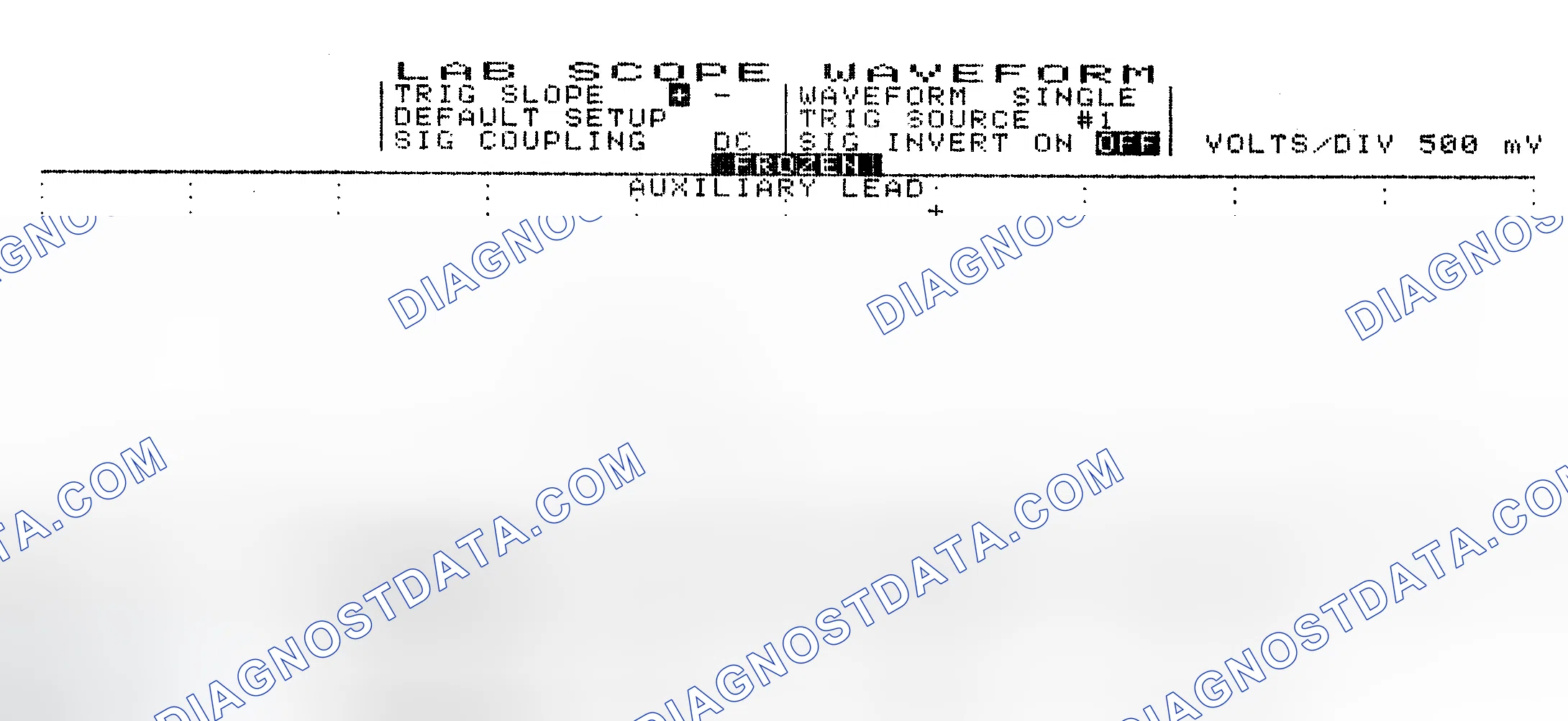 Scheme 10: Single Injector w/Excessive Current Flow - Current Pattern