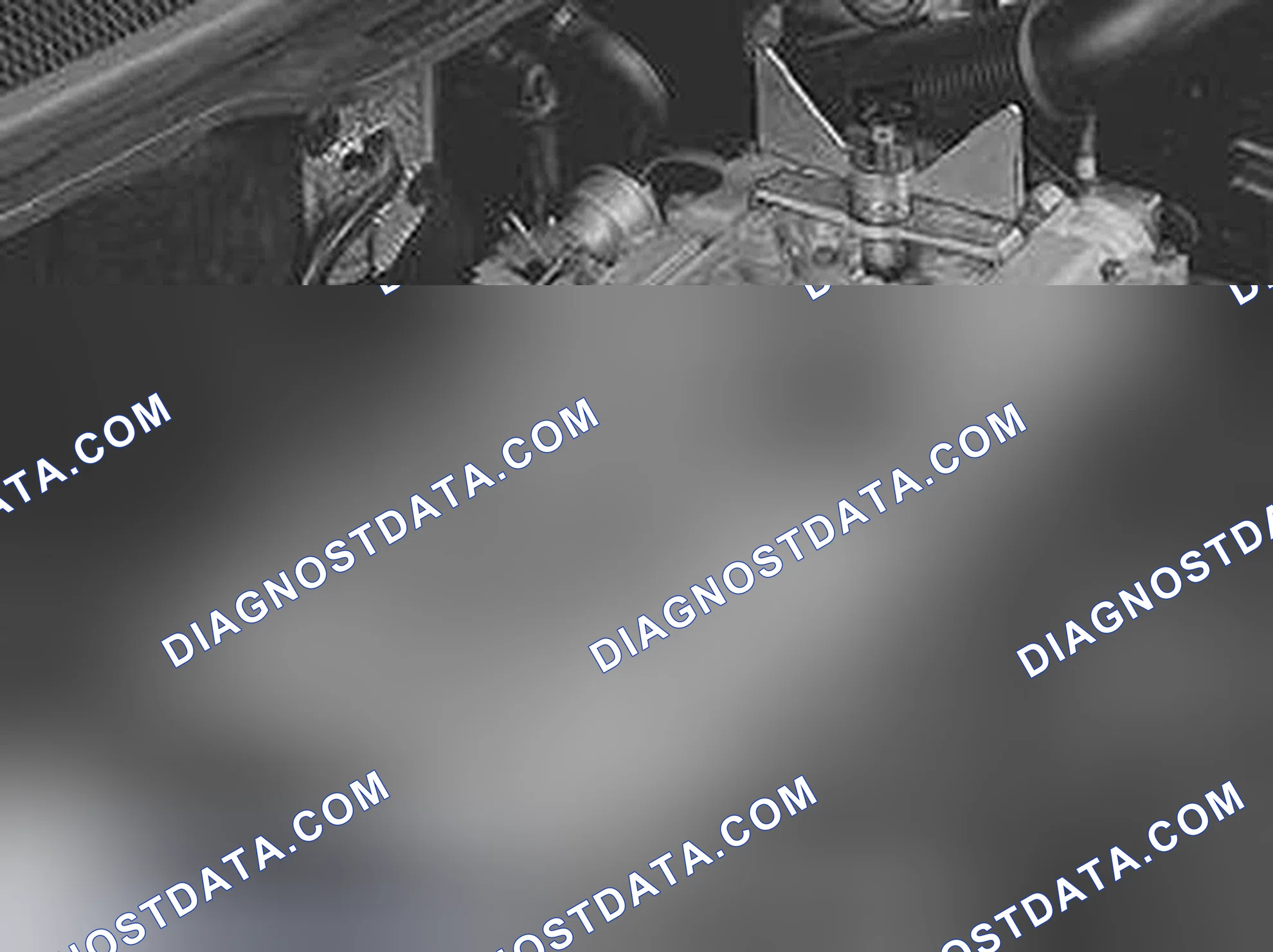 Scheme 95: Removing the camshaft cover and cylinder head