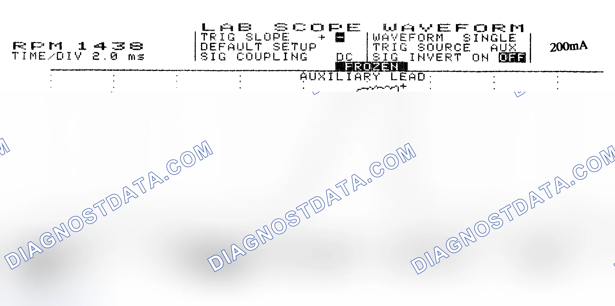 Scheme 15: Single Injector w/Normal Current Flow - Current Pattern