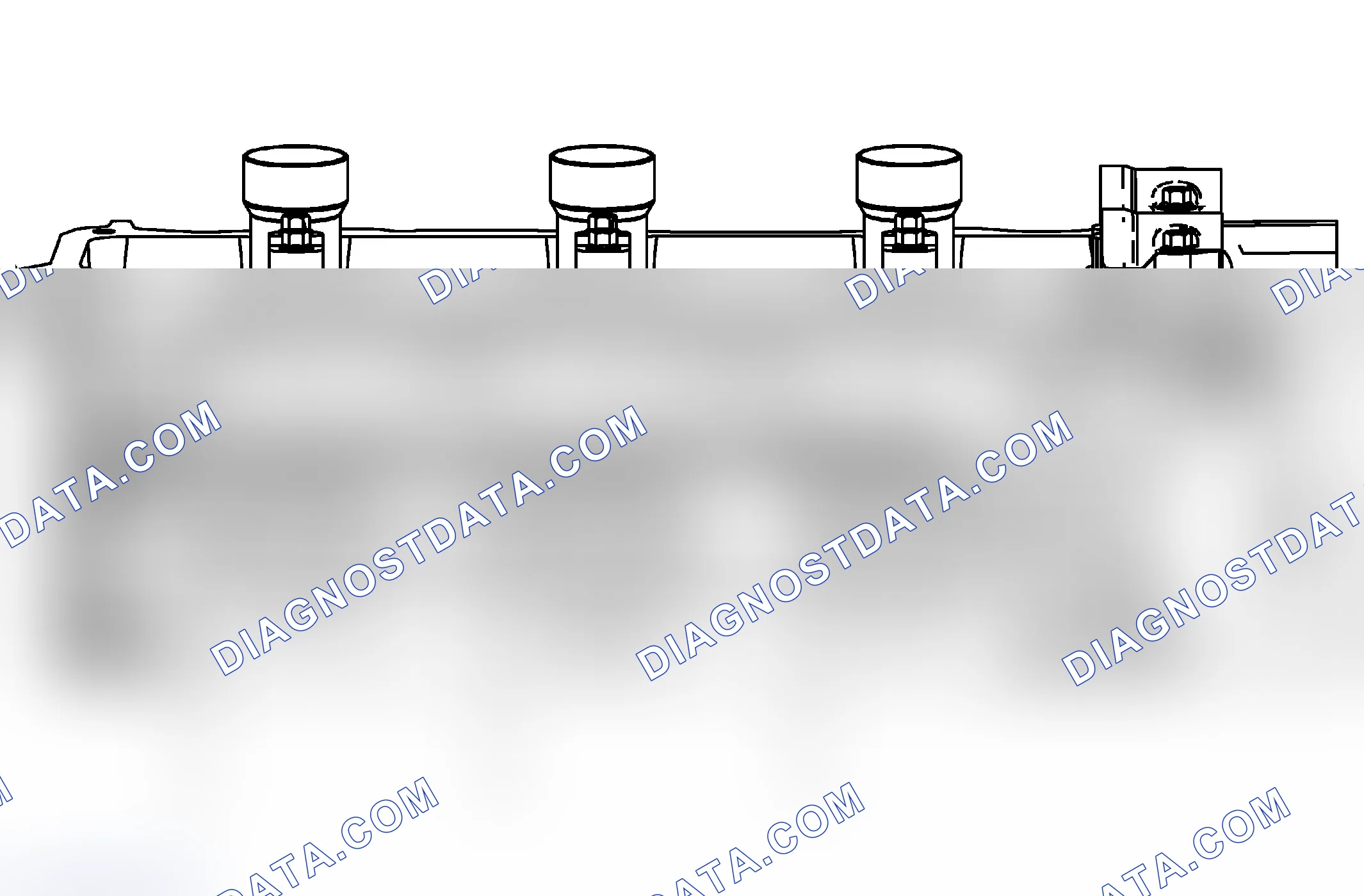 Scheme 83: Left Cylinder Head Intake Face