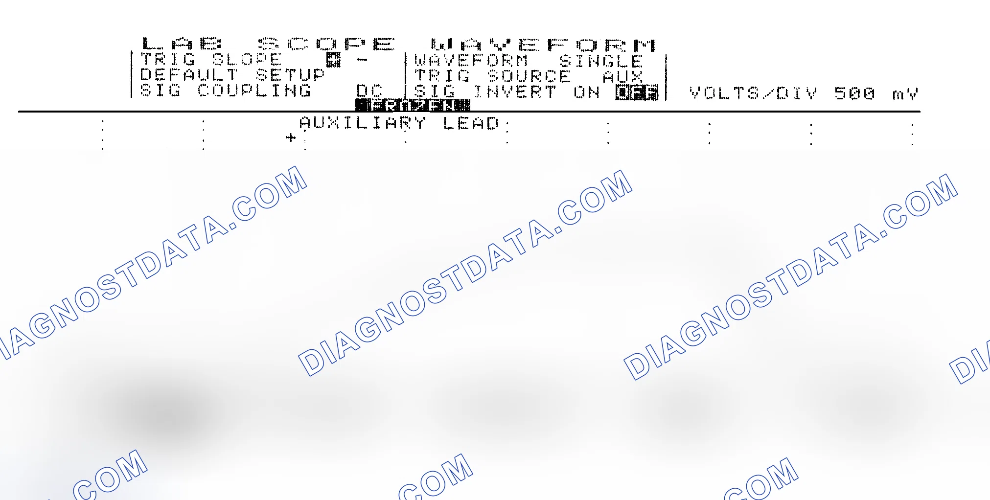 Scheme 14: Single Injector w/Excessive Current Flow - Current Pattern
