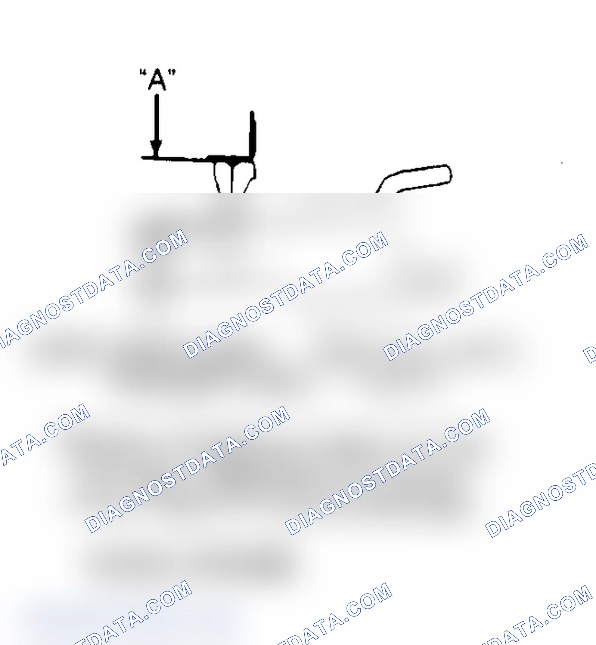 Scheme 12: Measuring Front Axle Gap - Explorer (2WD - Right & Left) & Ranger (2WD - Left)